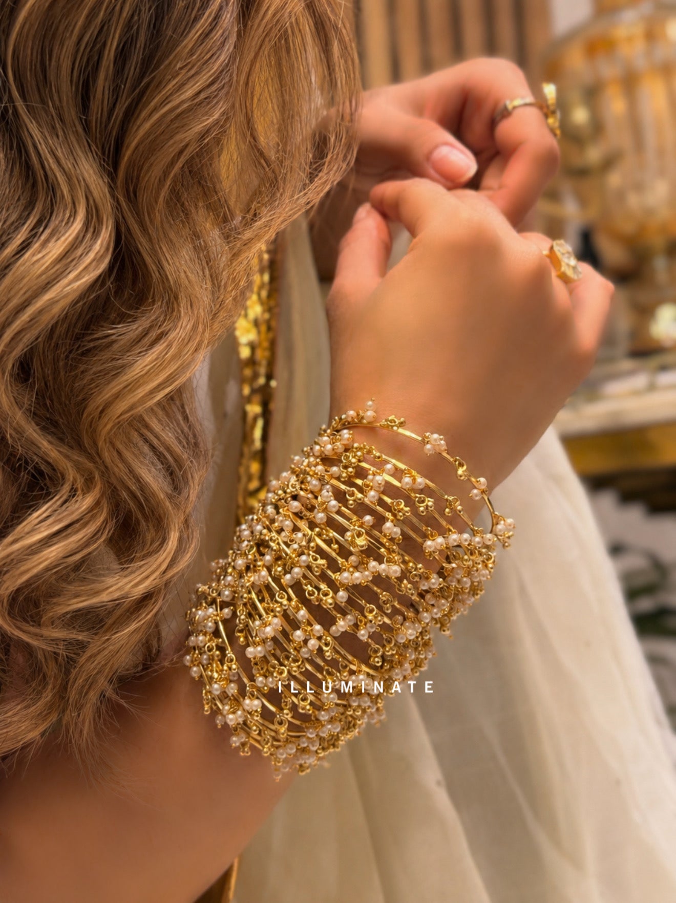 The Golden Veil Cuff-Shringaar