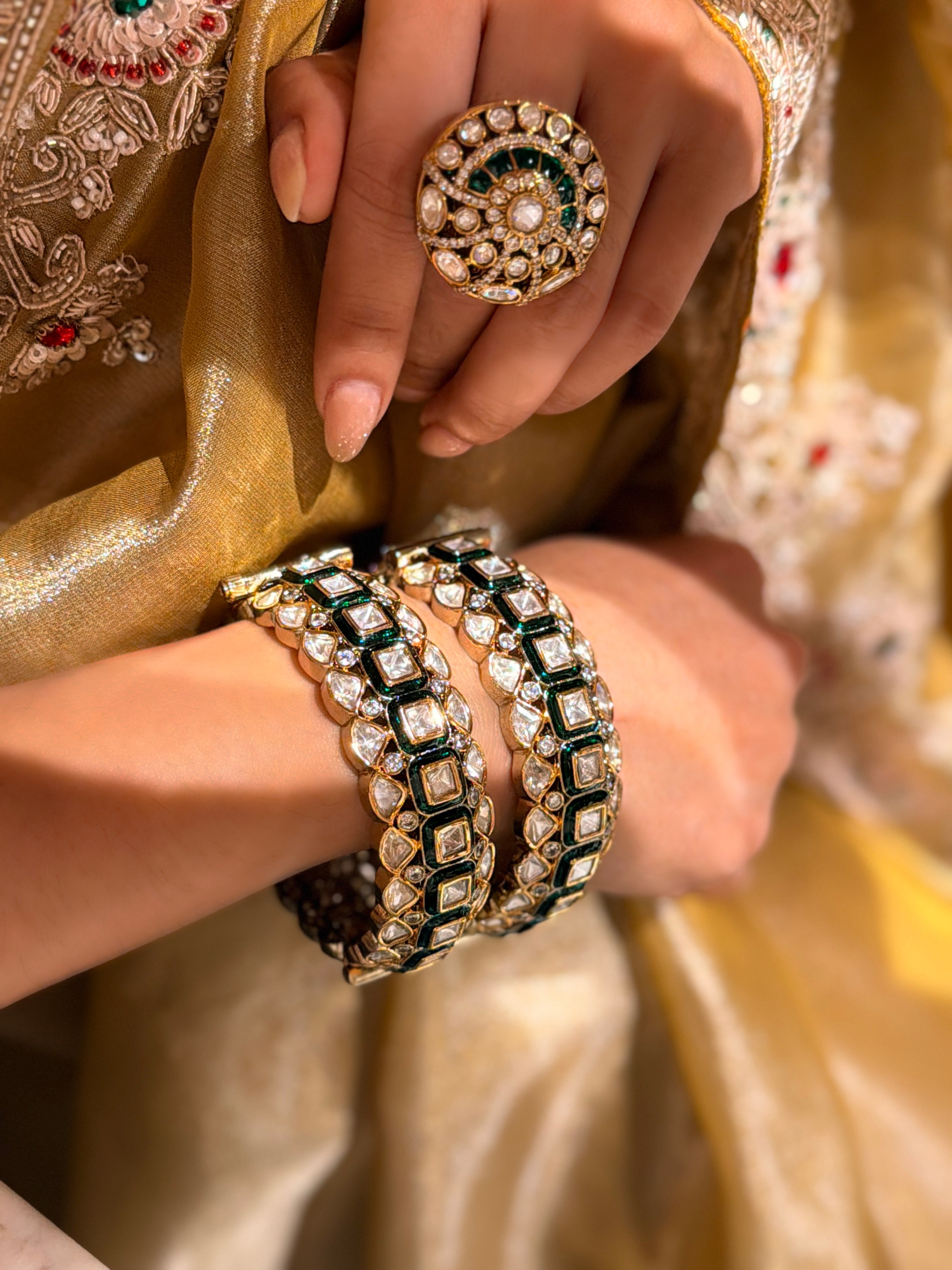 Mahi Green Bangle