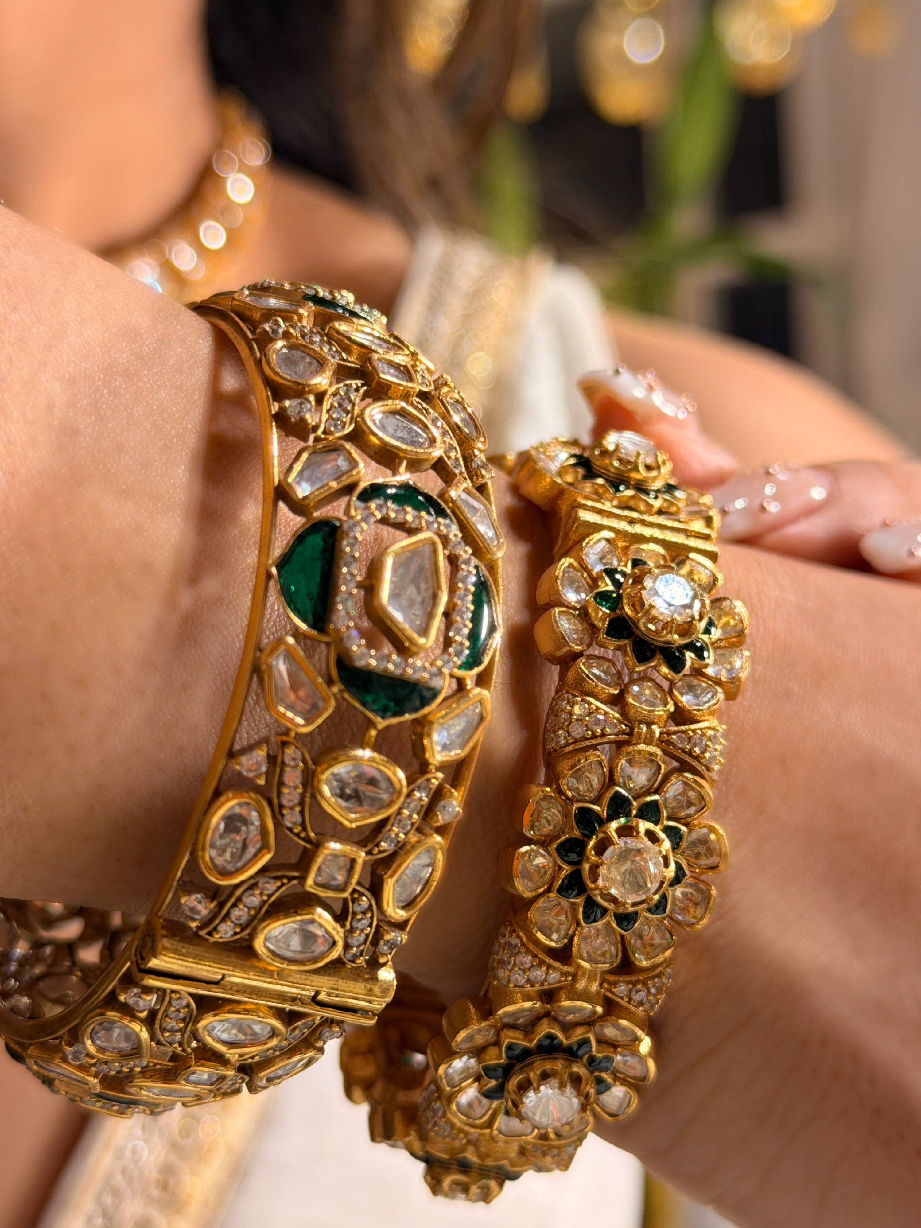 Rosette Bangle - Next to Real jewellery