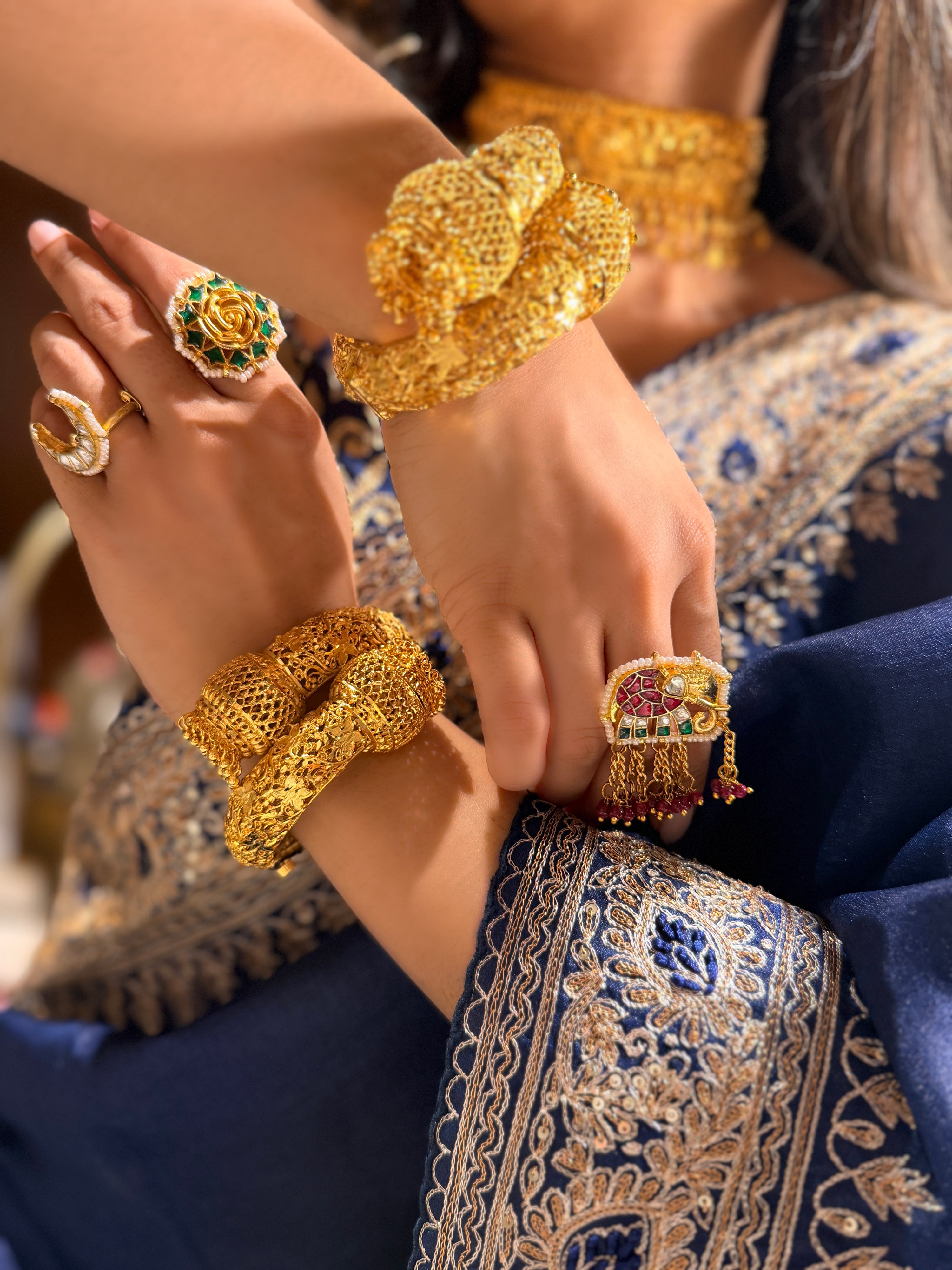 Alankrita jhumar bangle - Royal Bengal