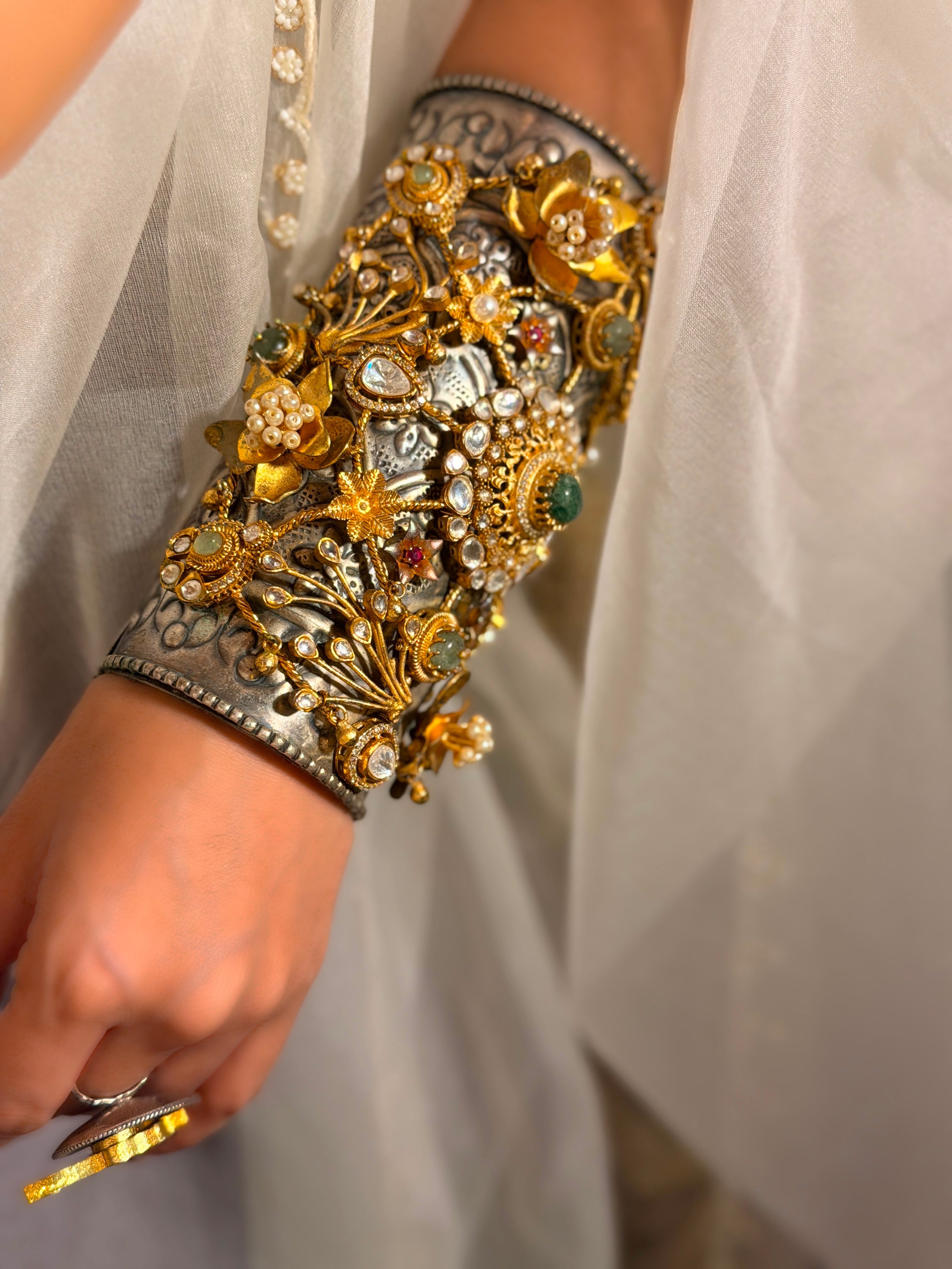 The Heritage Garden Cuff