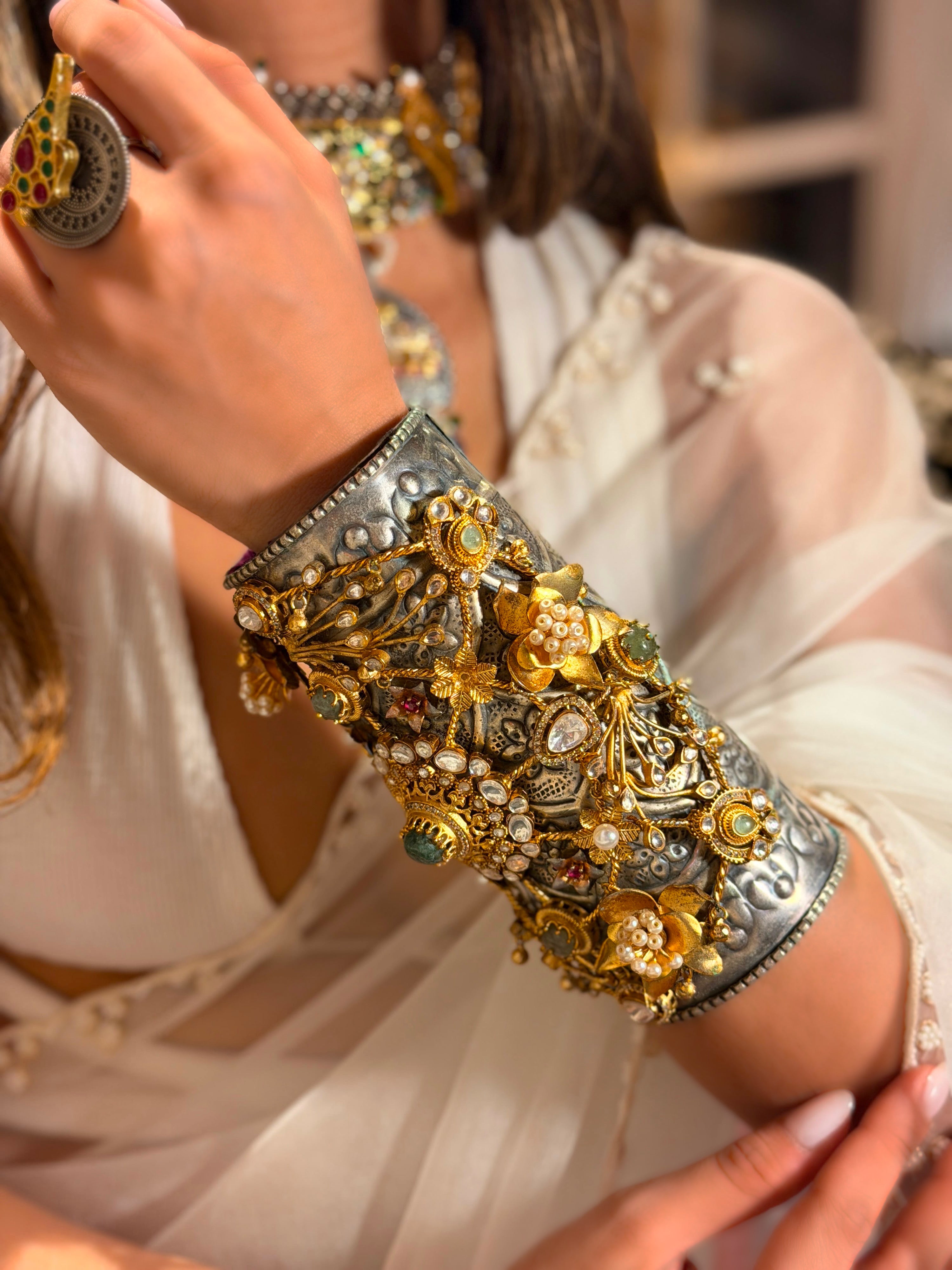 The Heritage Garden Cuff