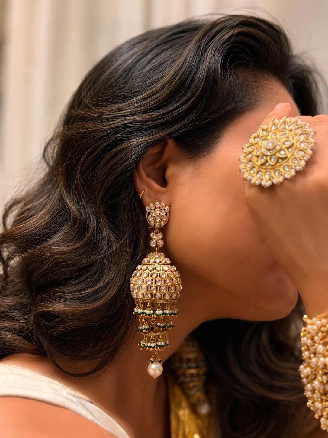 Swarna Vilasa Jhumka