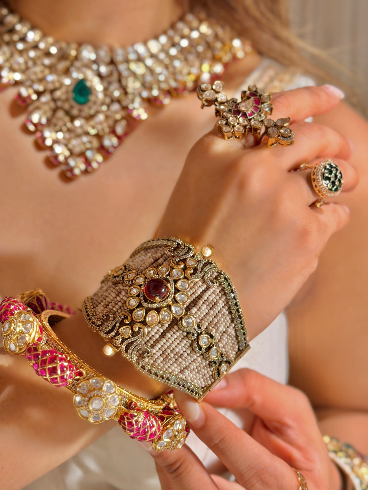 Nisaar Bracelet - Ruby