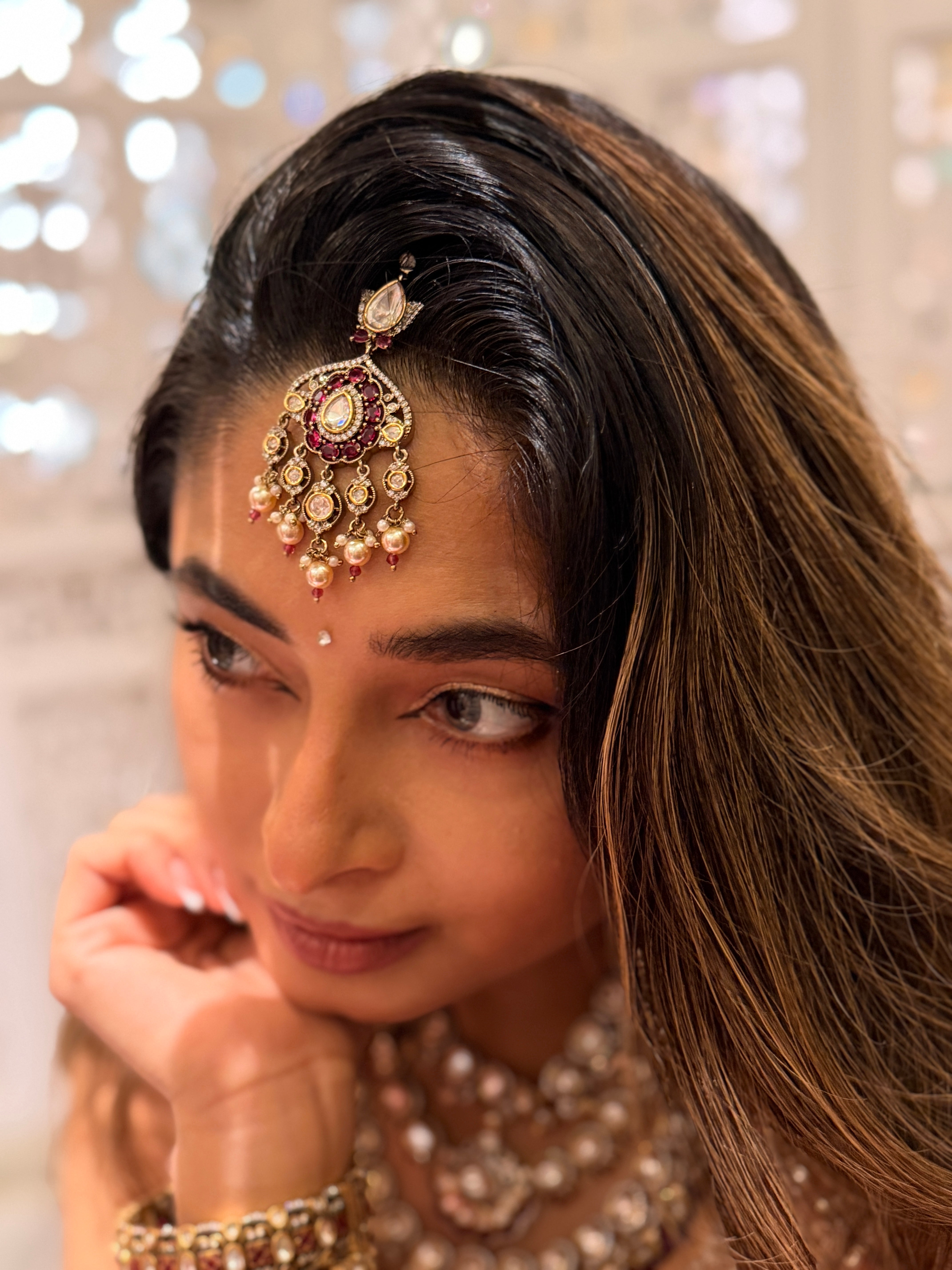 Mehrunnisa Ruby polki drop Tika