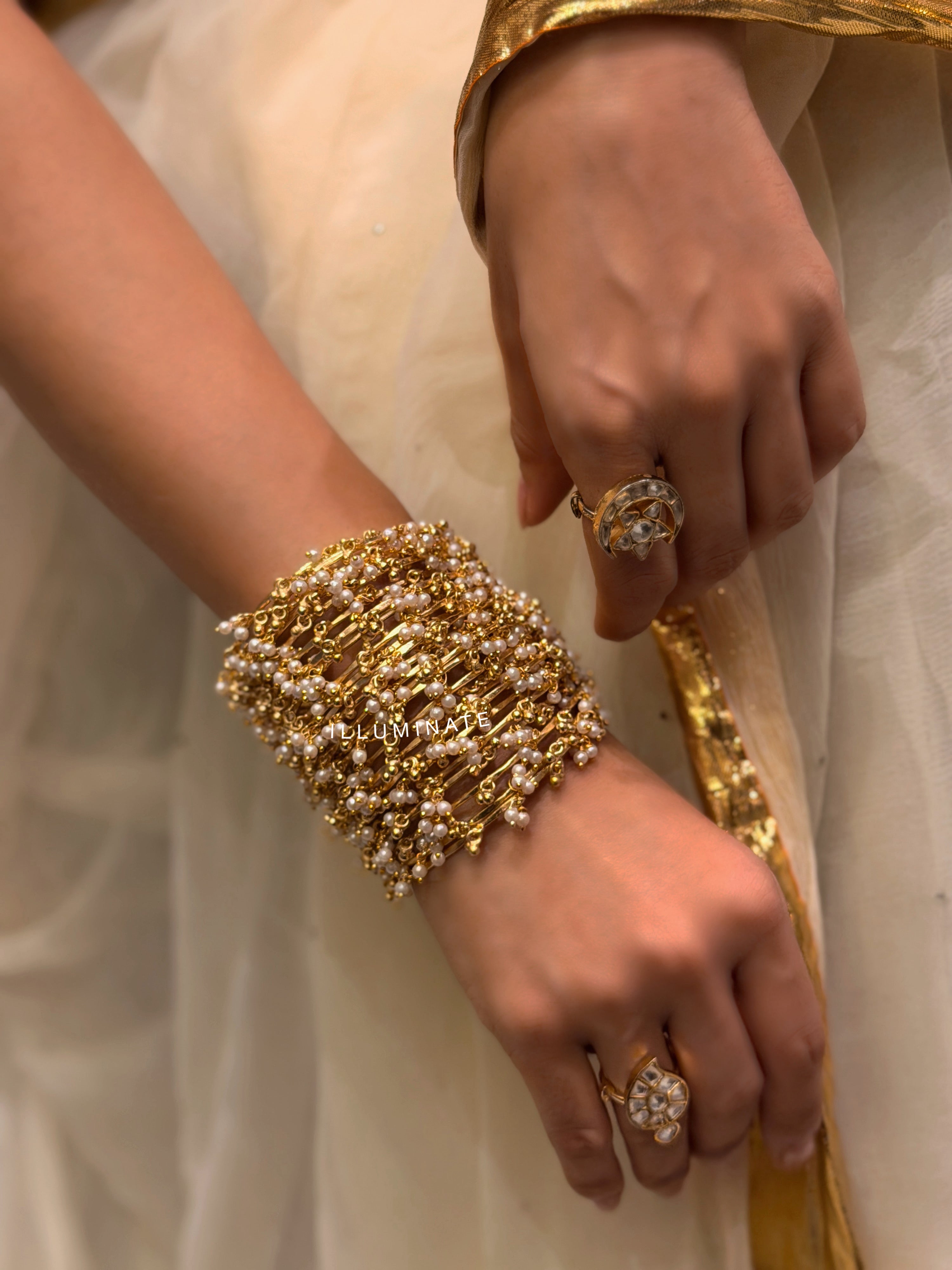 The Golden Veil Cuff-Shringaar