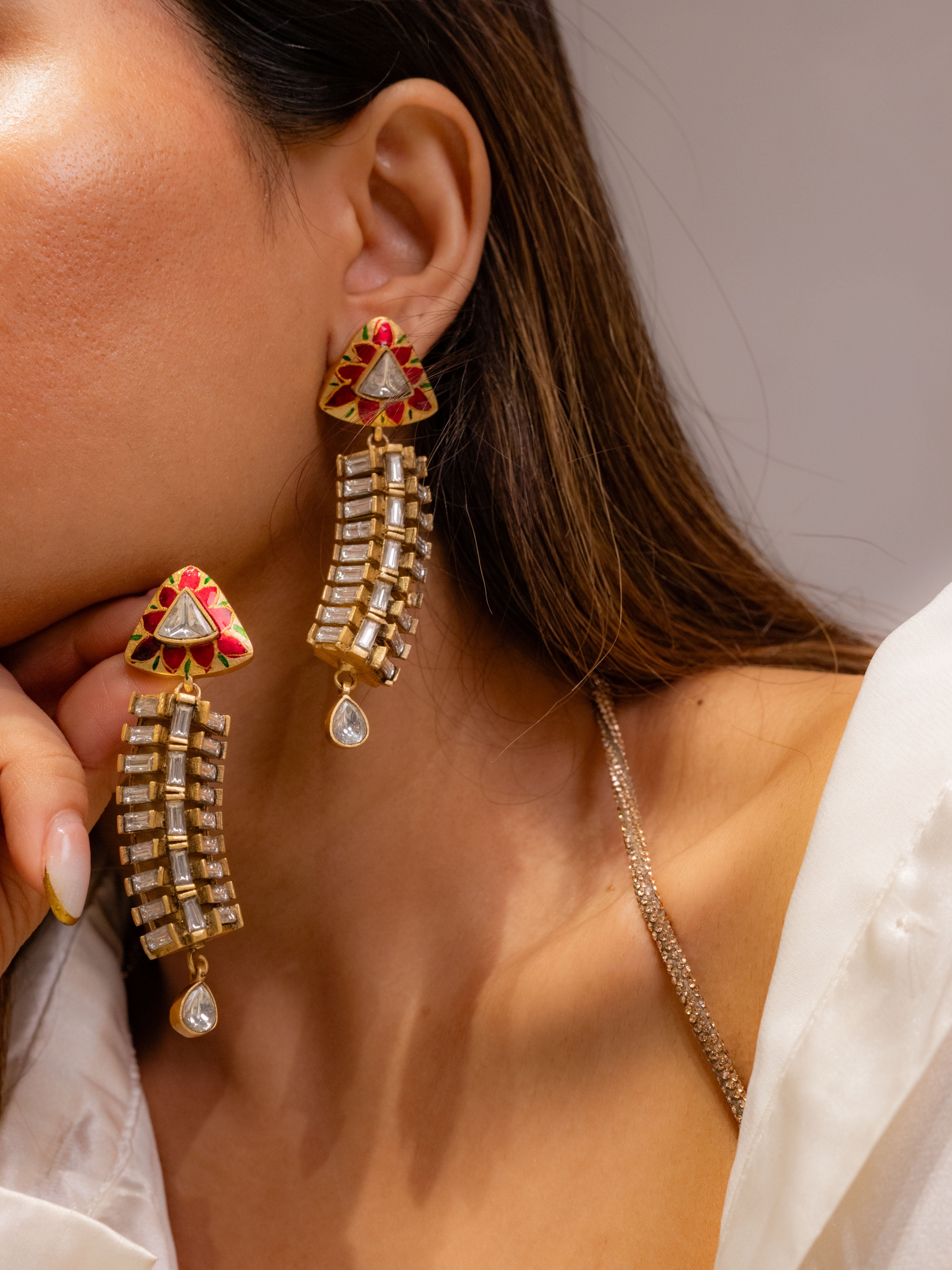 Catter crystal Dangler Drop - Mahira