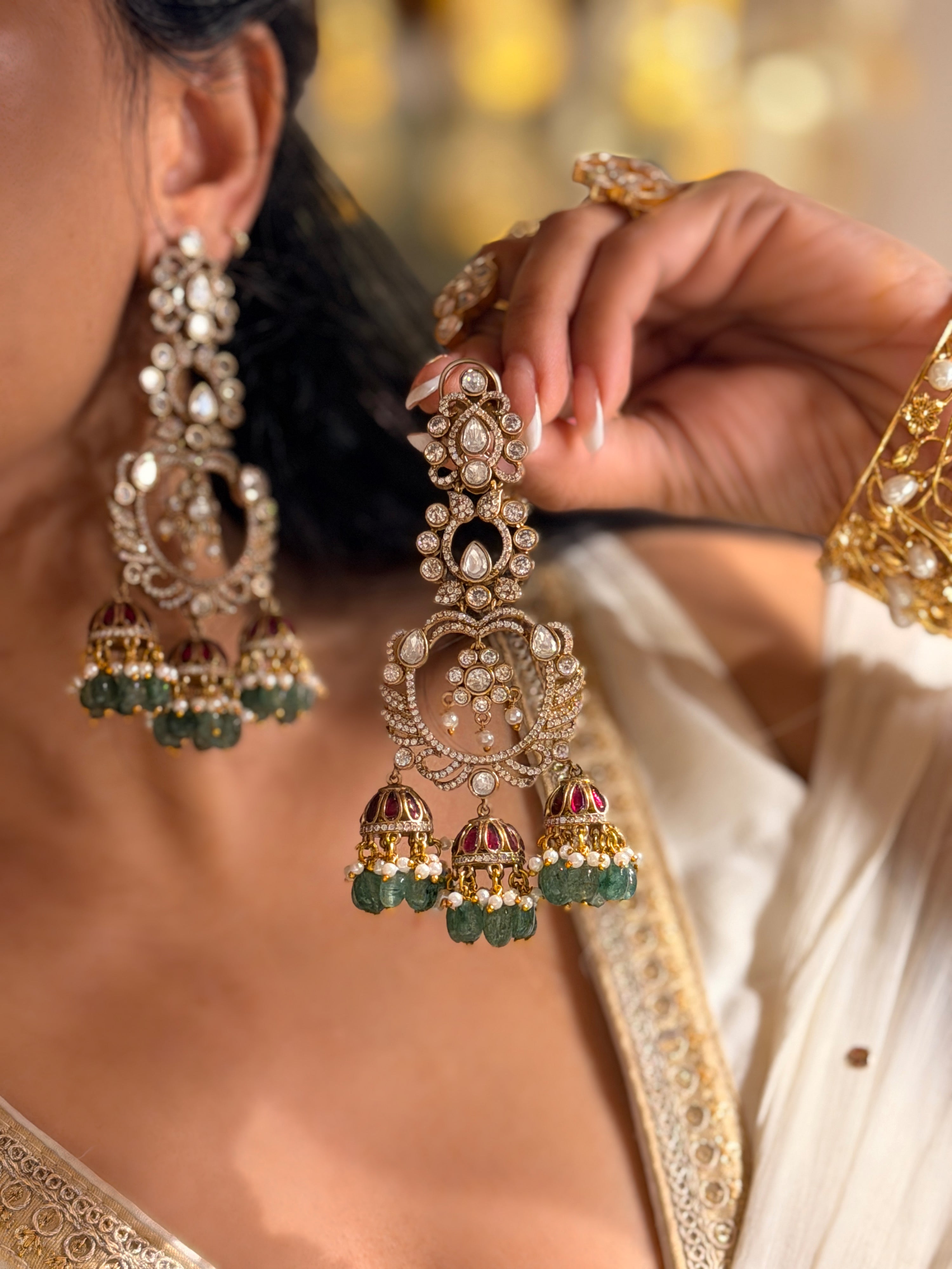 Heerangini Bali Jhumka