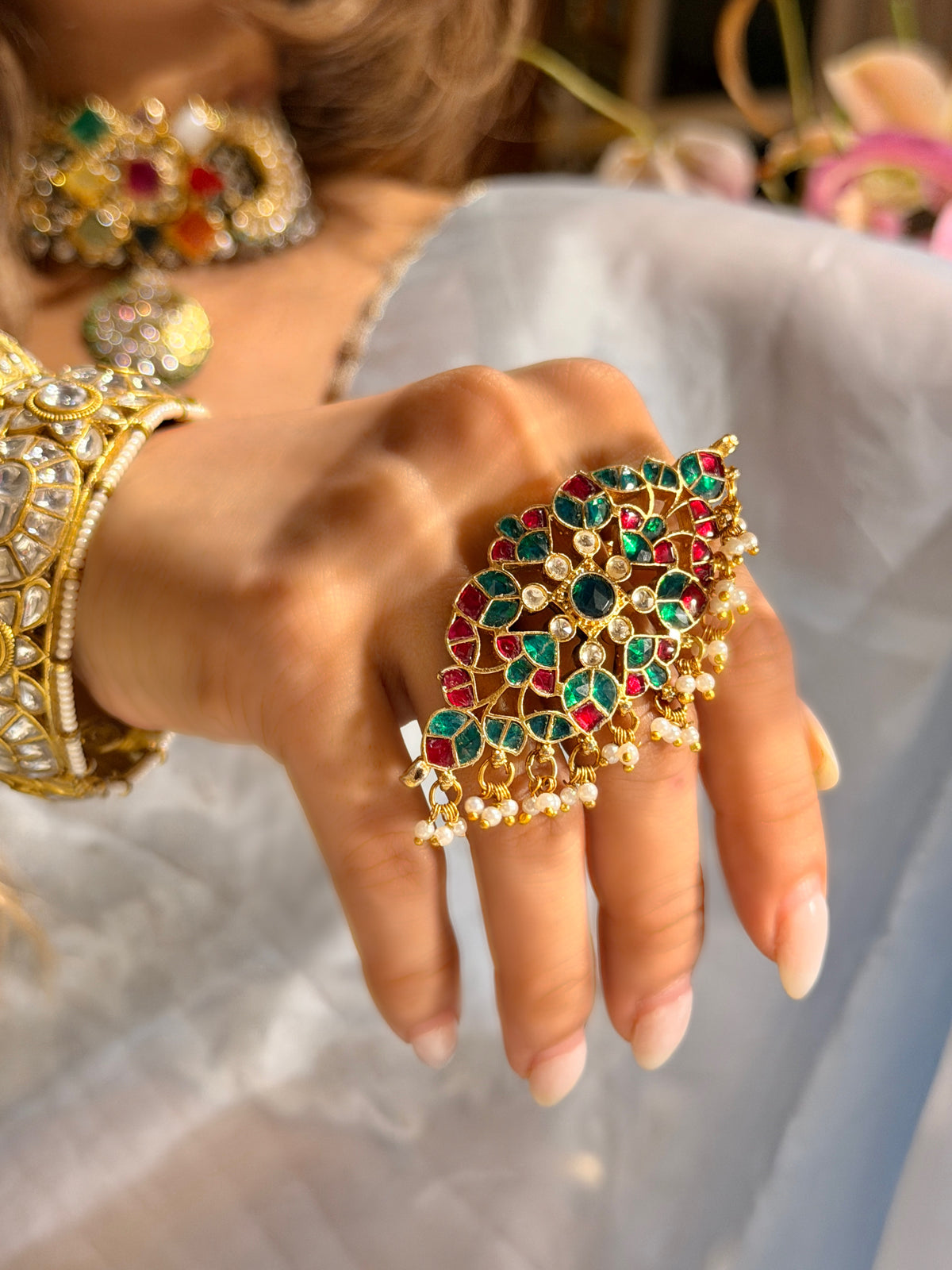 Priyatam Jadau Ring