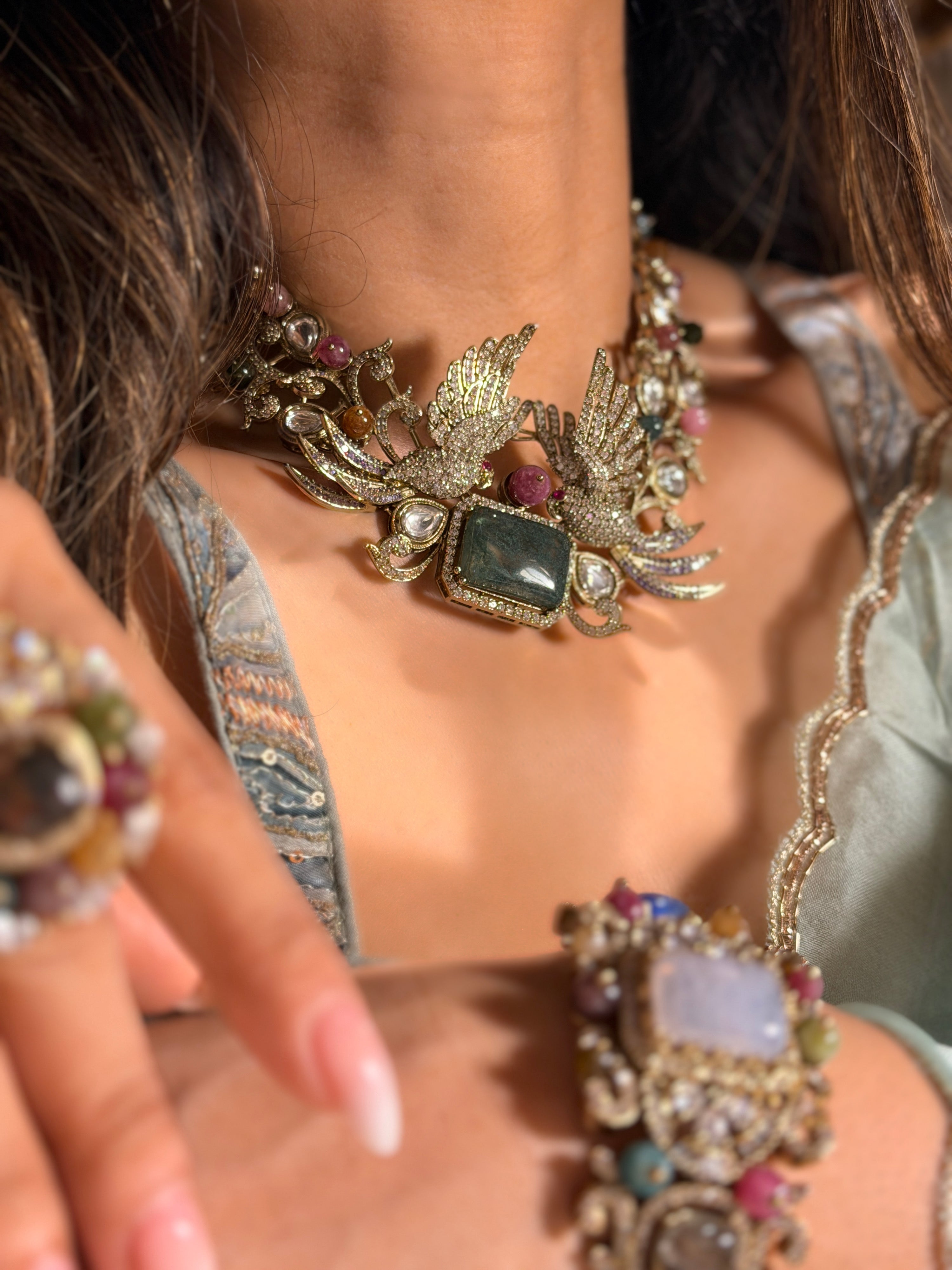 Elizabeth Elysian Wings Necklace