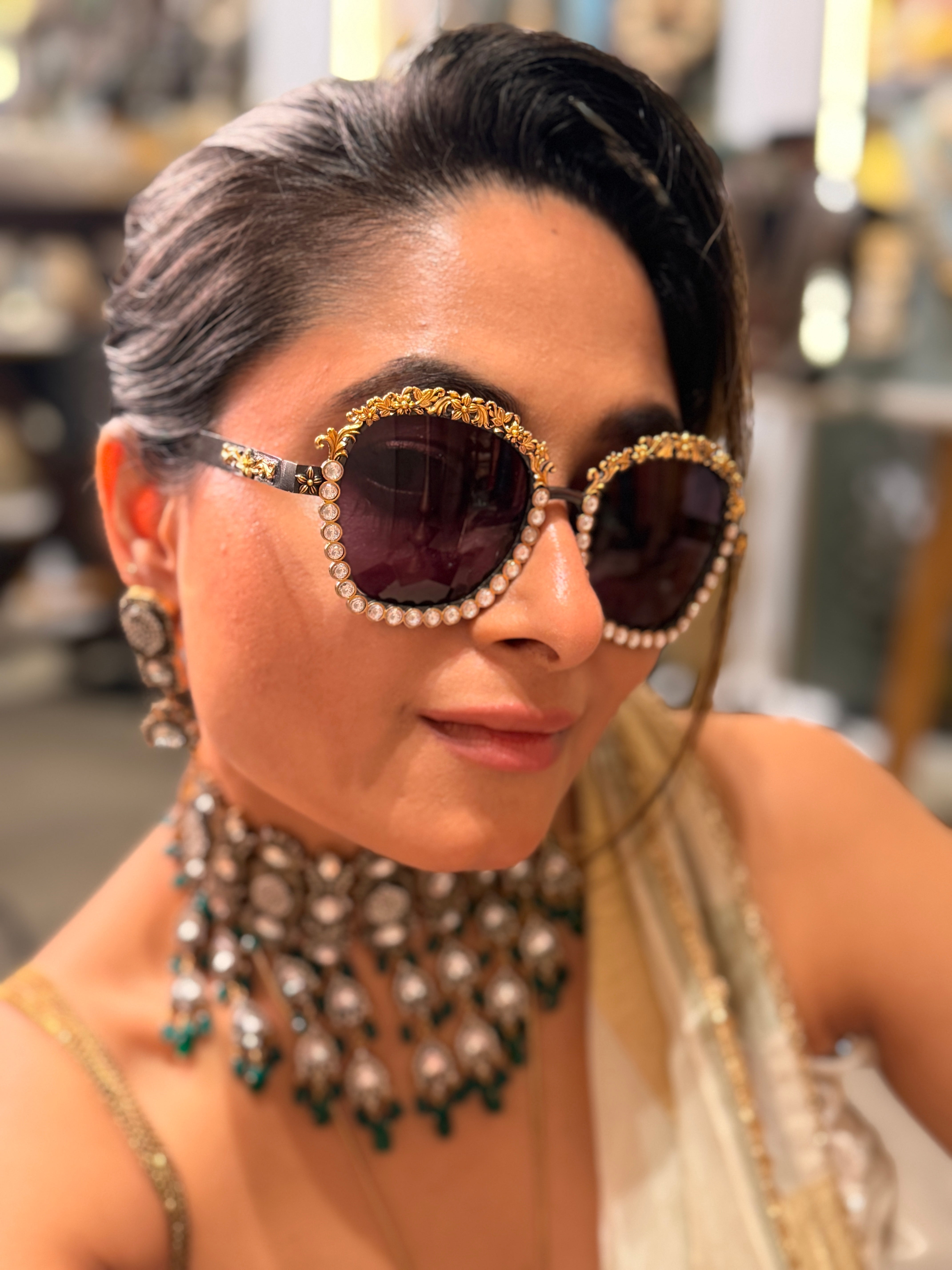 The Maharani Éclat Glass - Mahira