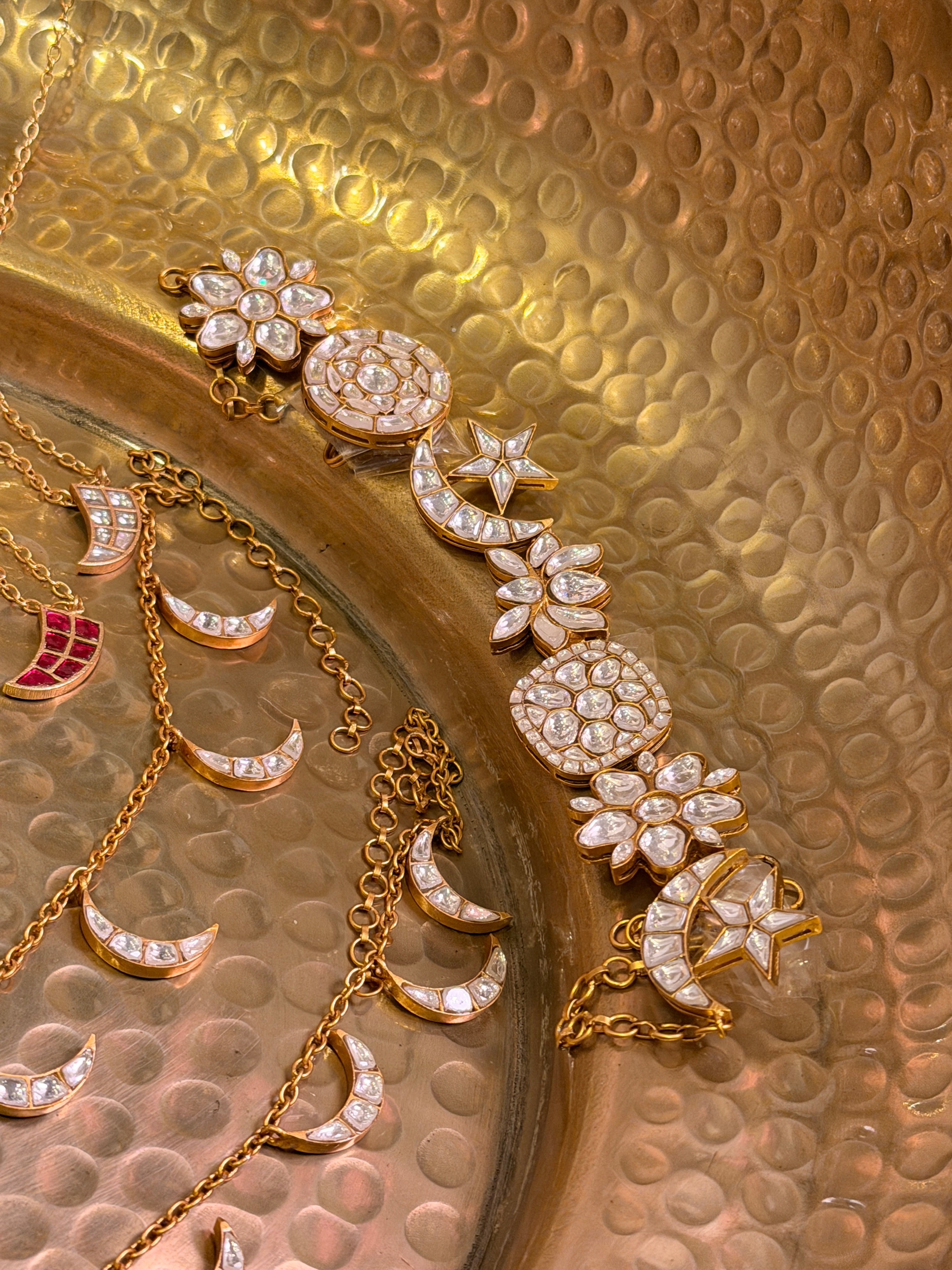 Chaand-komal polki Choker