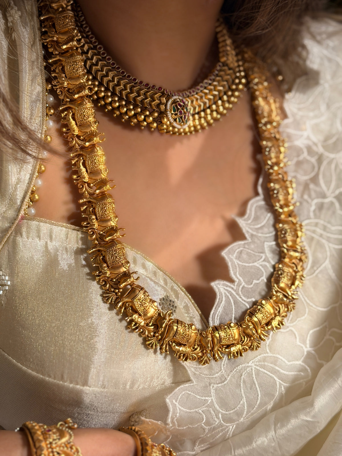 Nandipriya Rajwadi Necklace
