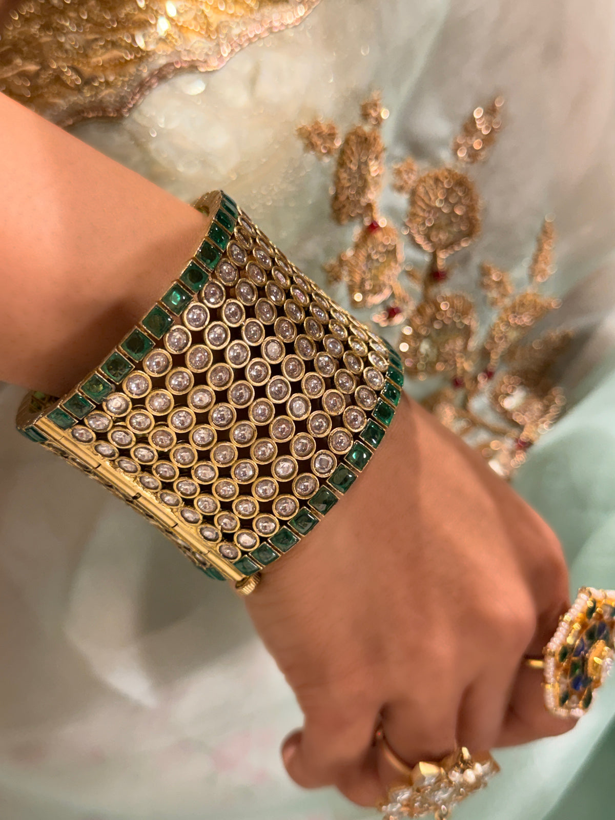 Meher Polki cuff