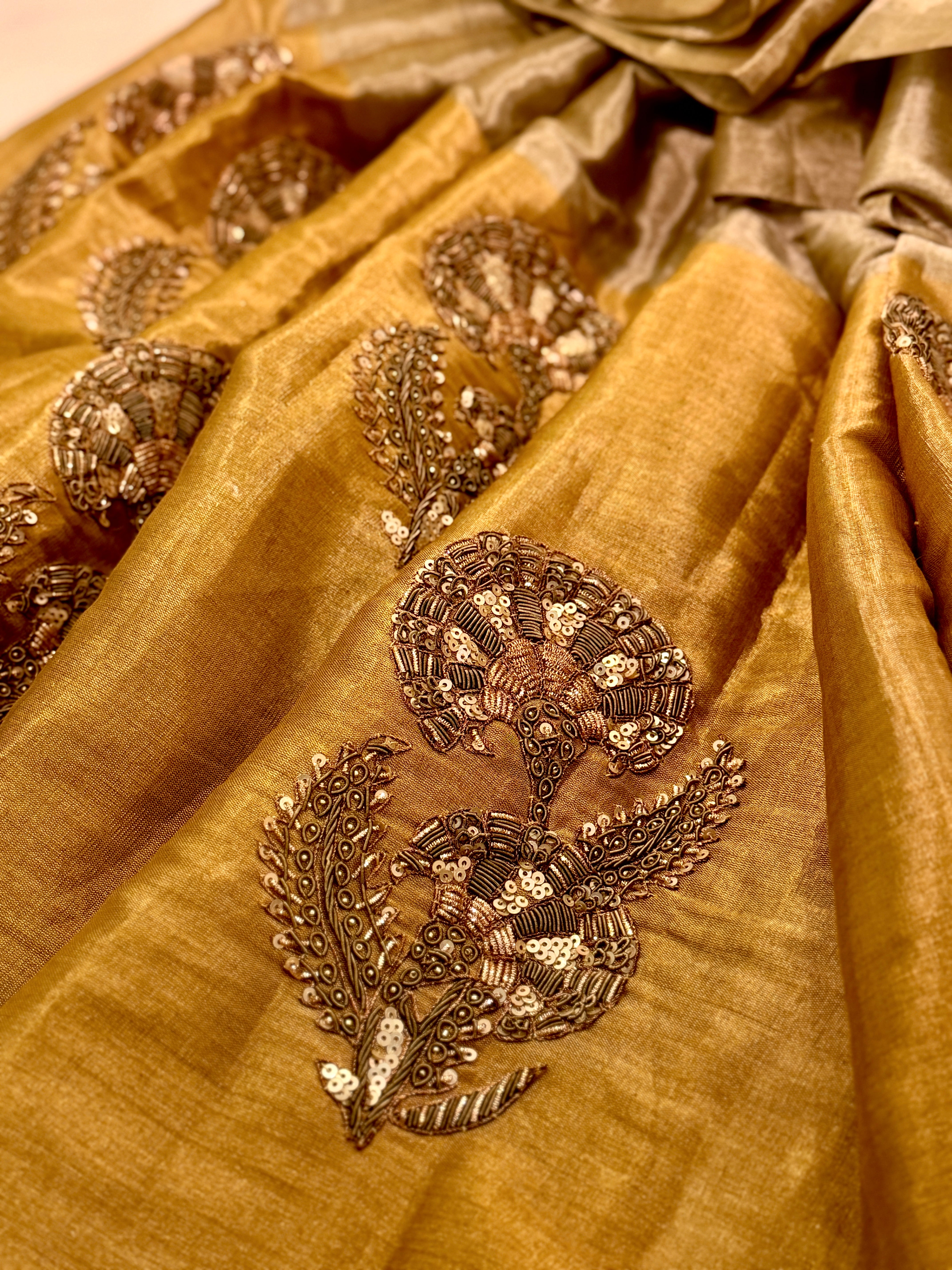 Sona-Rupa duo zardosi kanchipuram silk saree