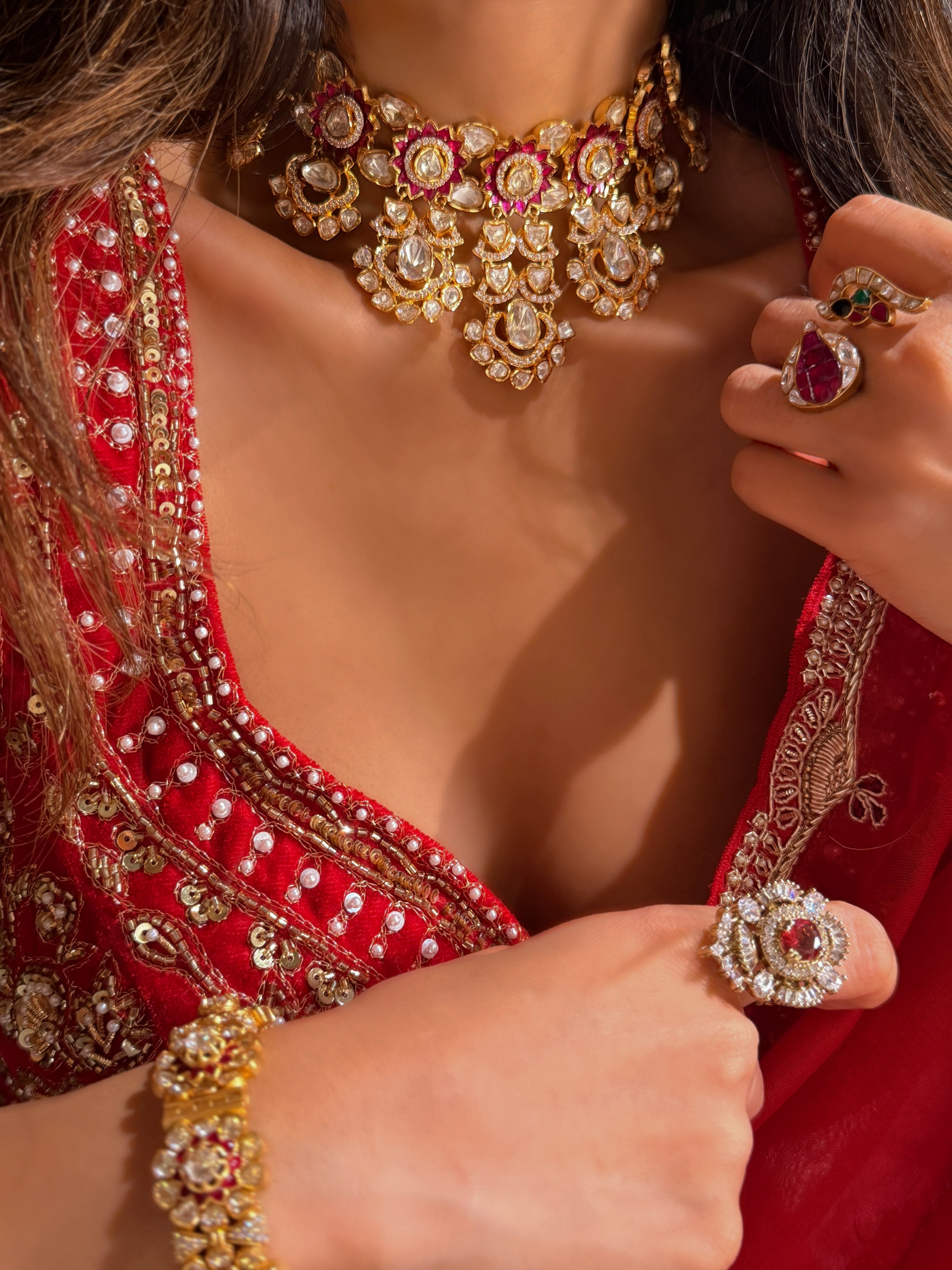 Ruhani Gulab Choker
