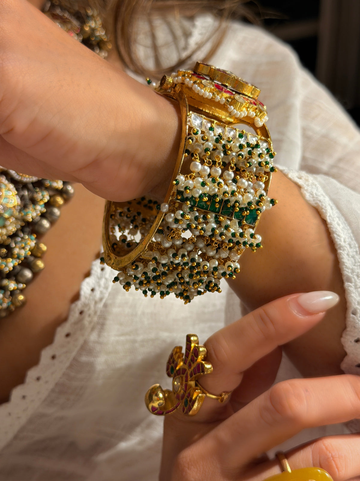 Gulmohar Phool Bangle