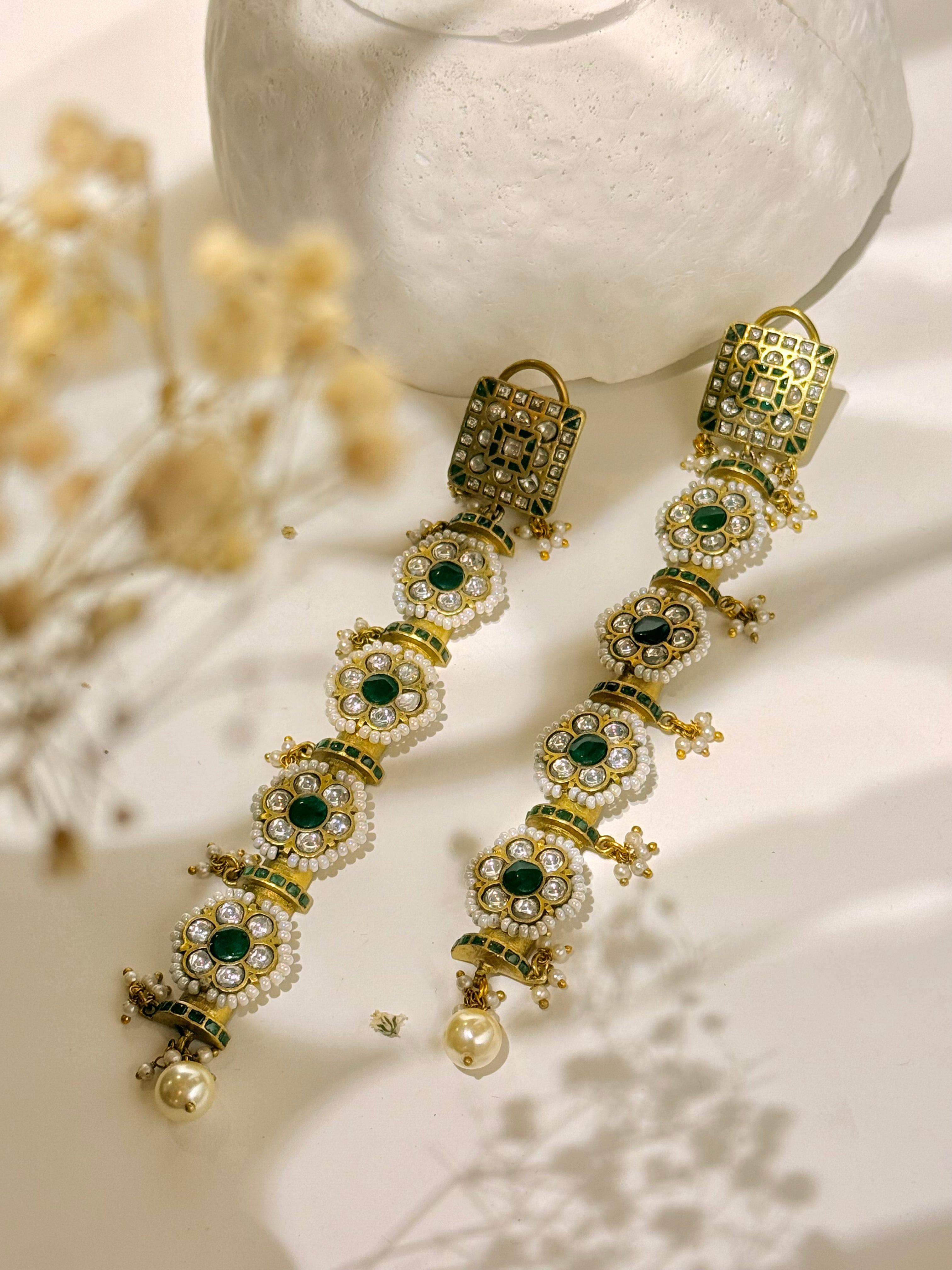 Royal Noor Danglers - Mahira