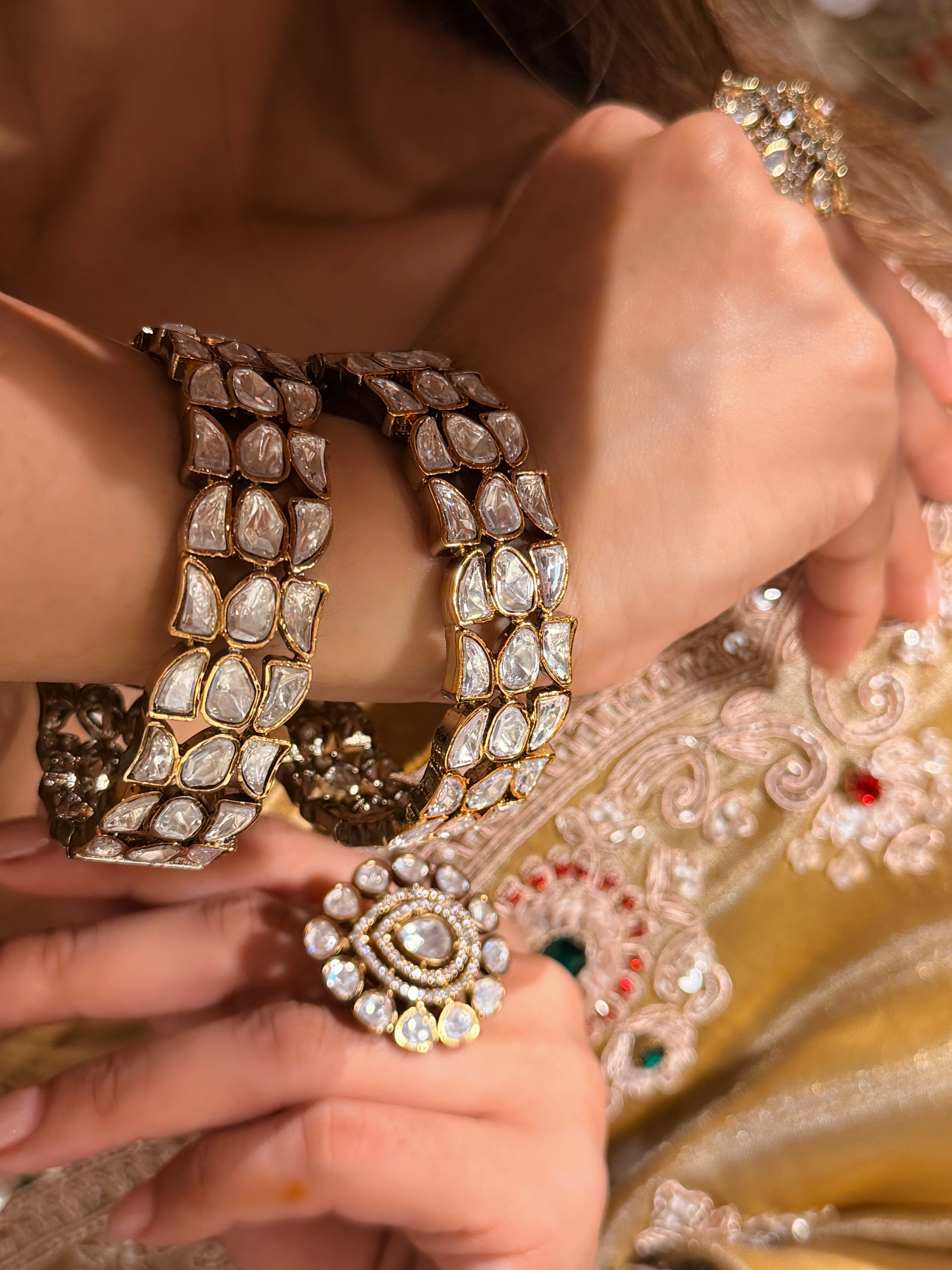 Surbhi Moissanite Bangle