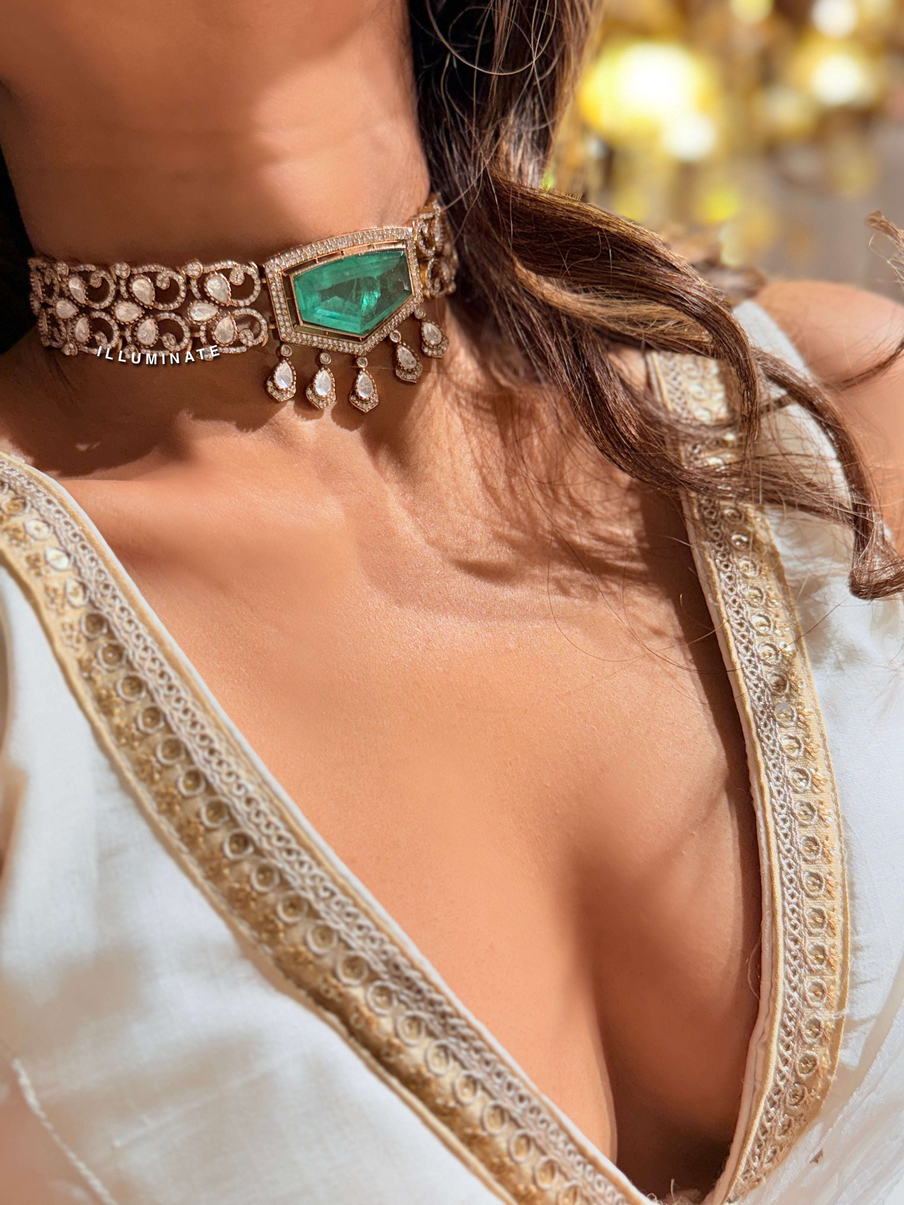 Emerald Enchanted Choker