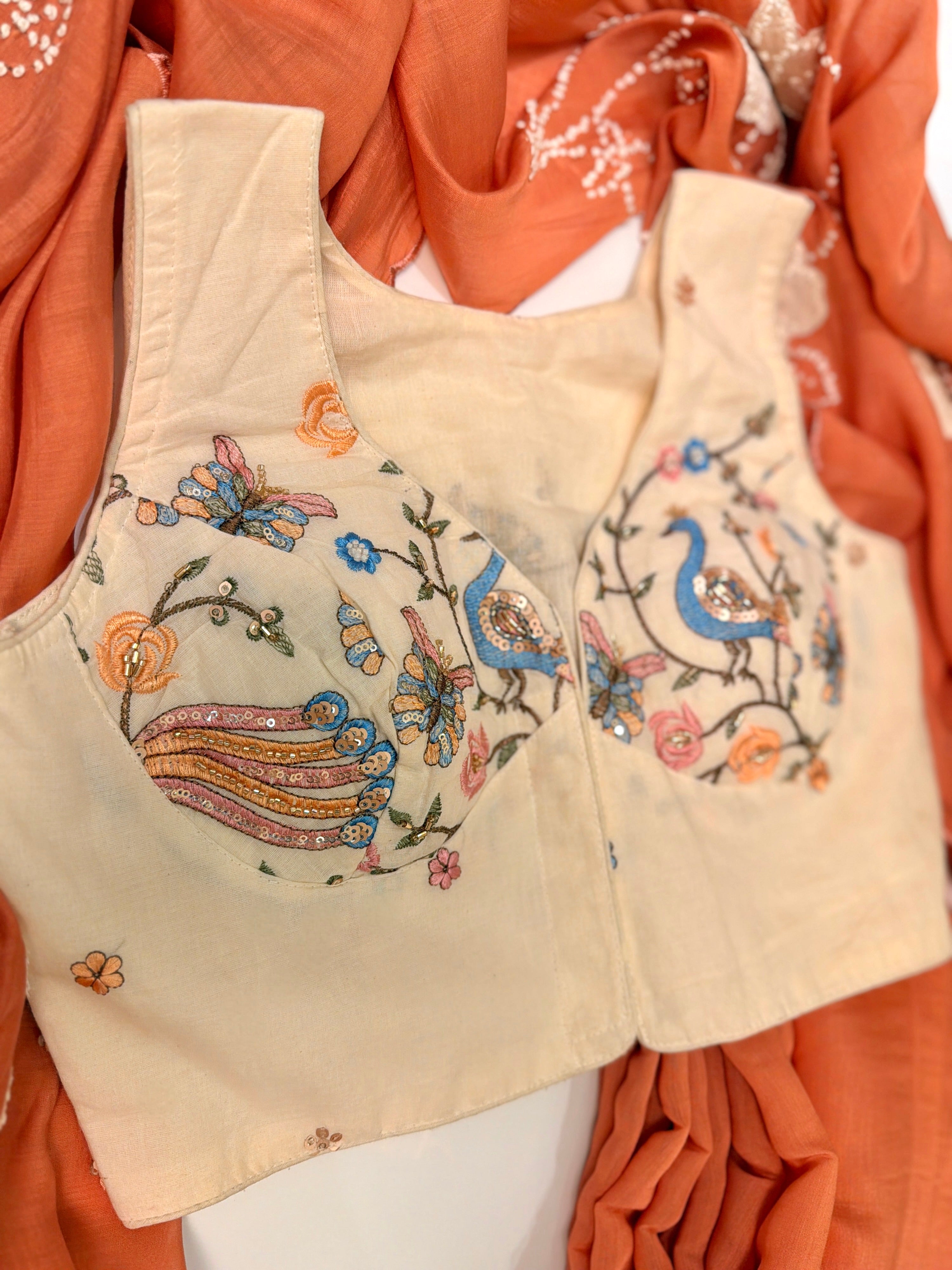 Peacock Enchantment Blouse