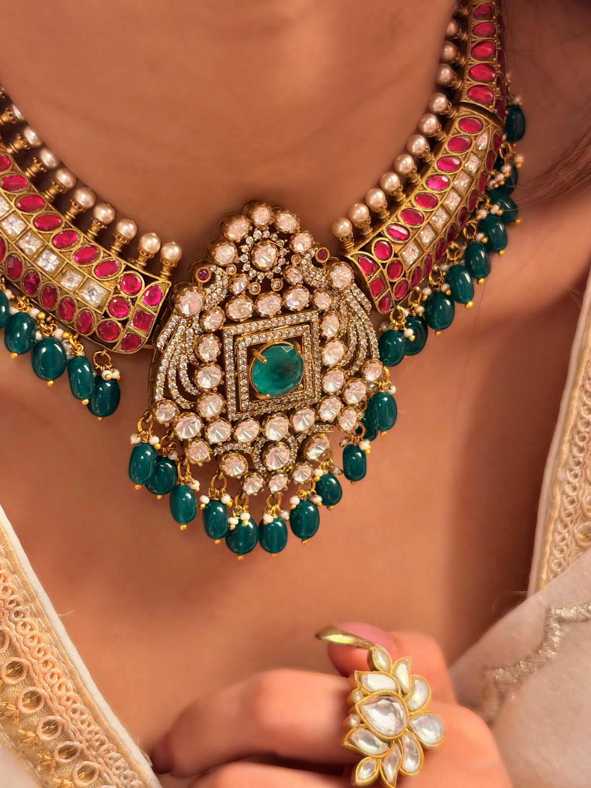 Pranati Jadau Necklace