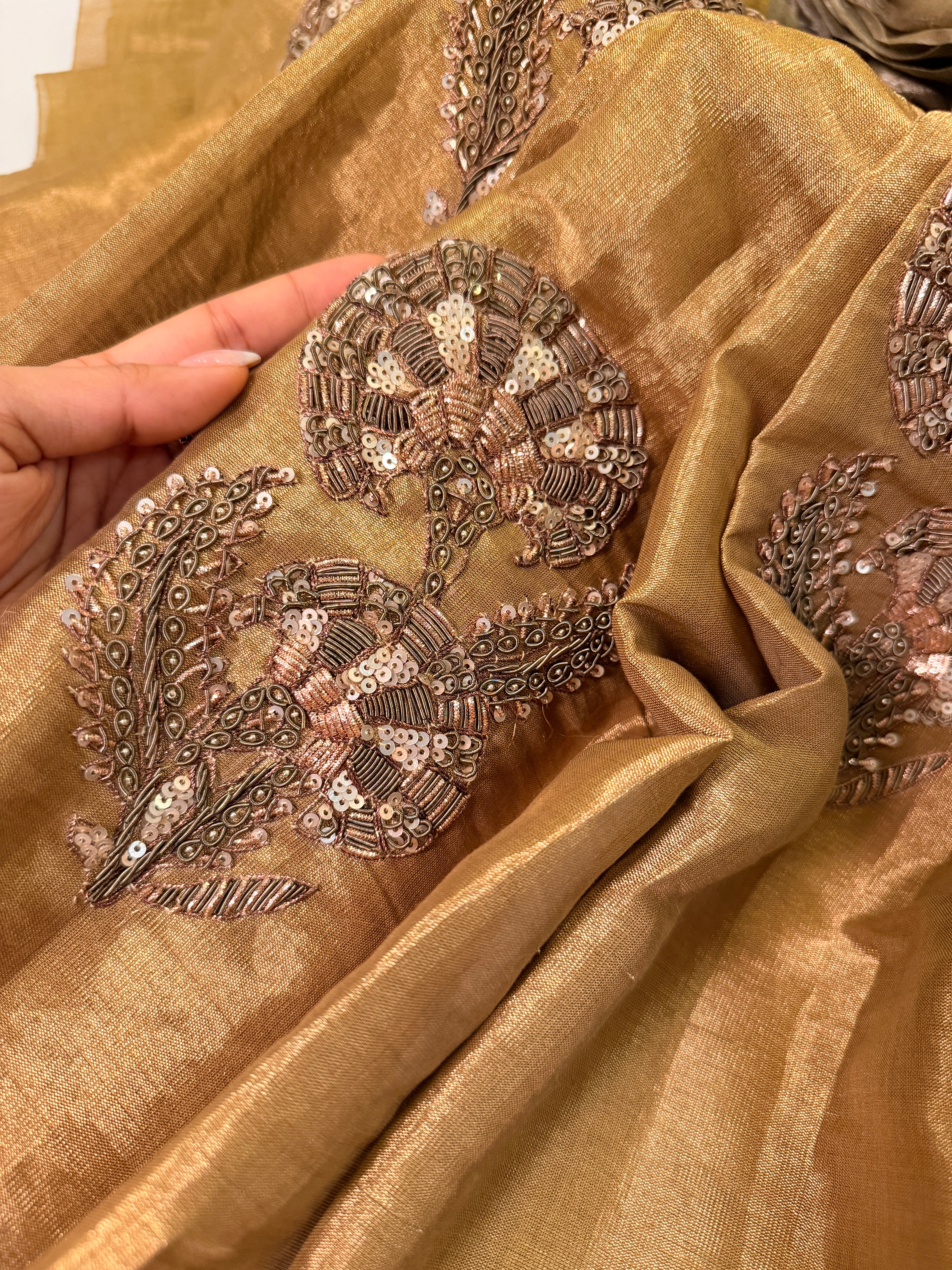 Sona-Rupa duo zardosi kanchipuram silk saree