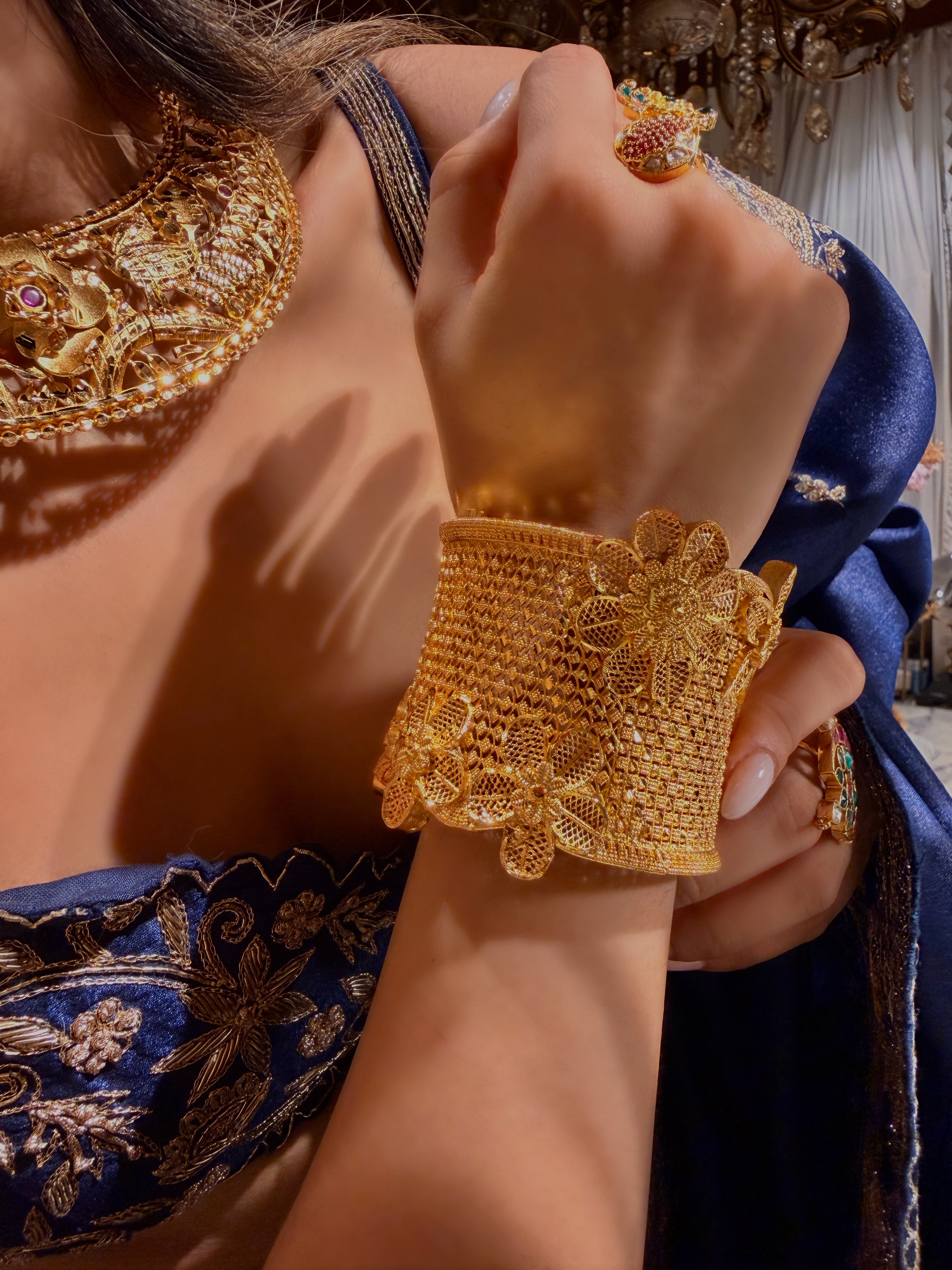 Sobhita cuff Bracelet - Royal Bengal