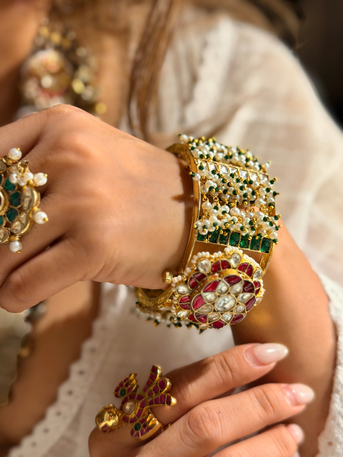 Gulmohar Phool Bangle