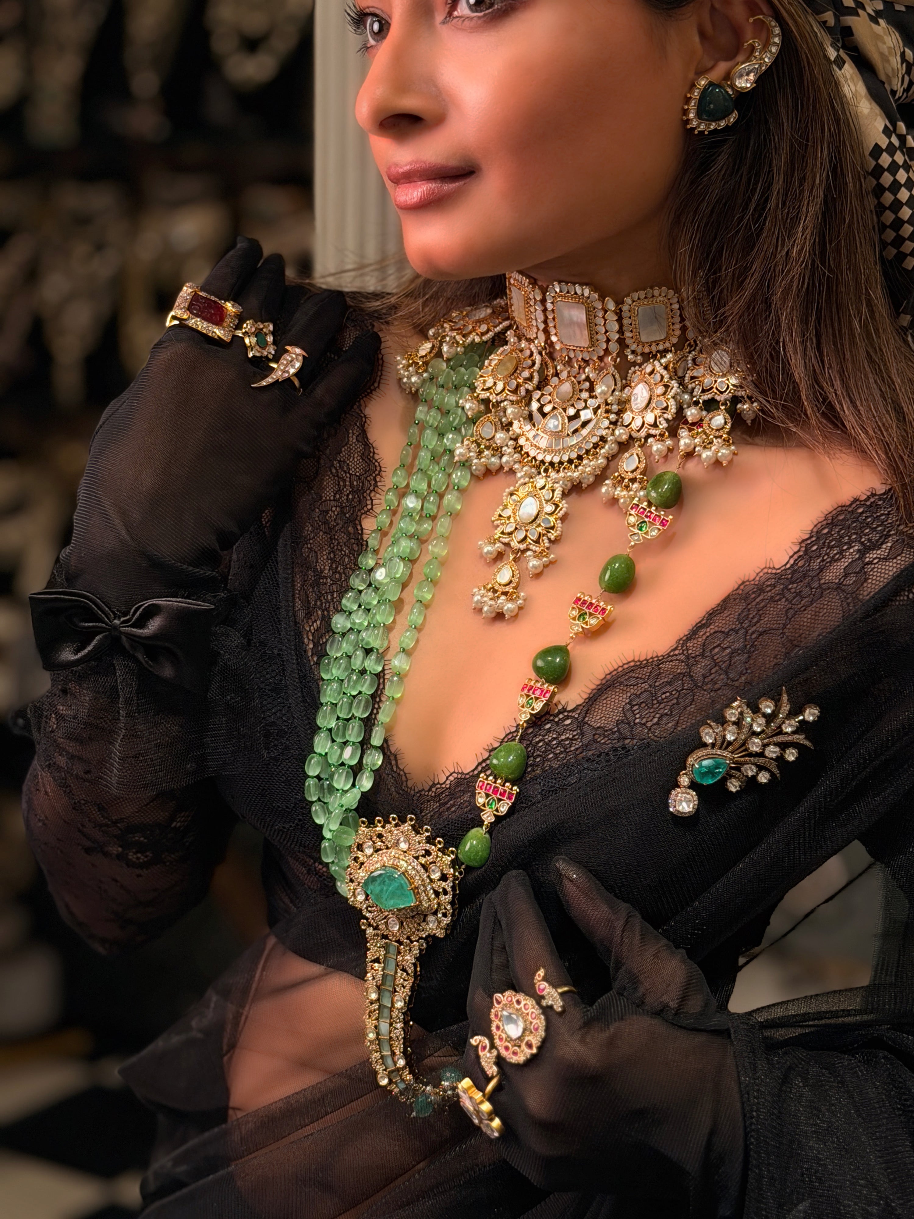 Ranjha Multi strand Necklace
