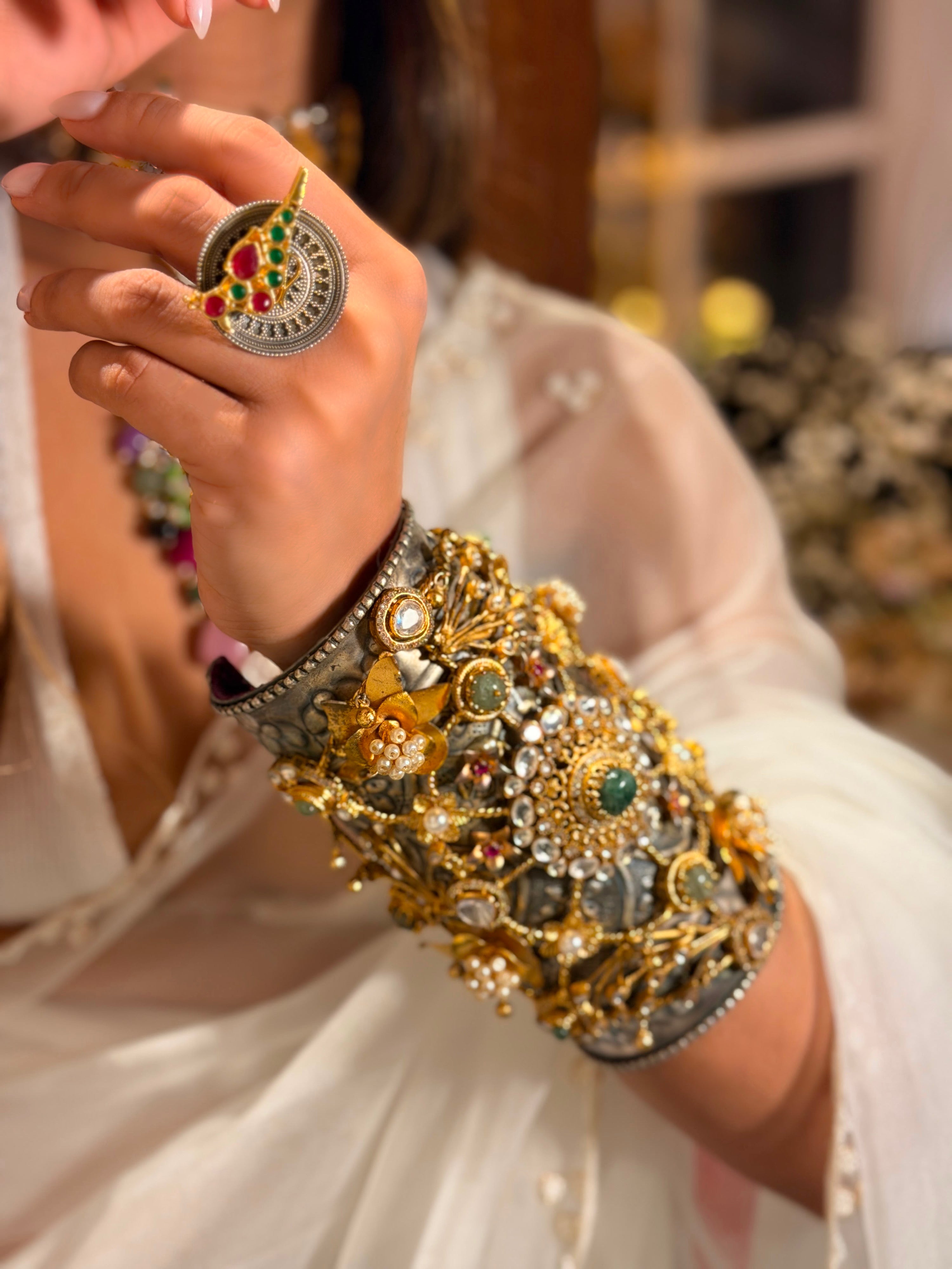 The Heritage Garden Cuff