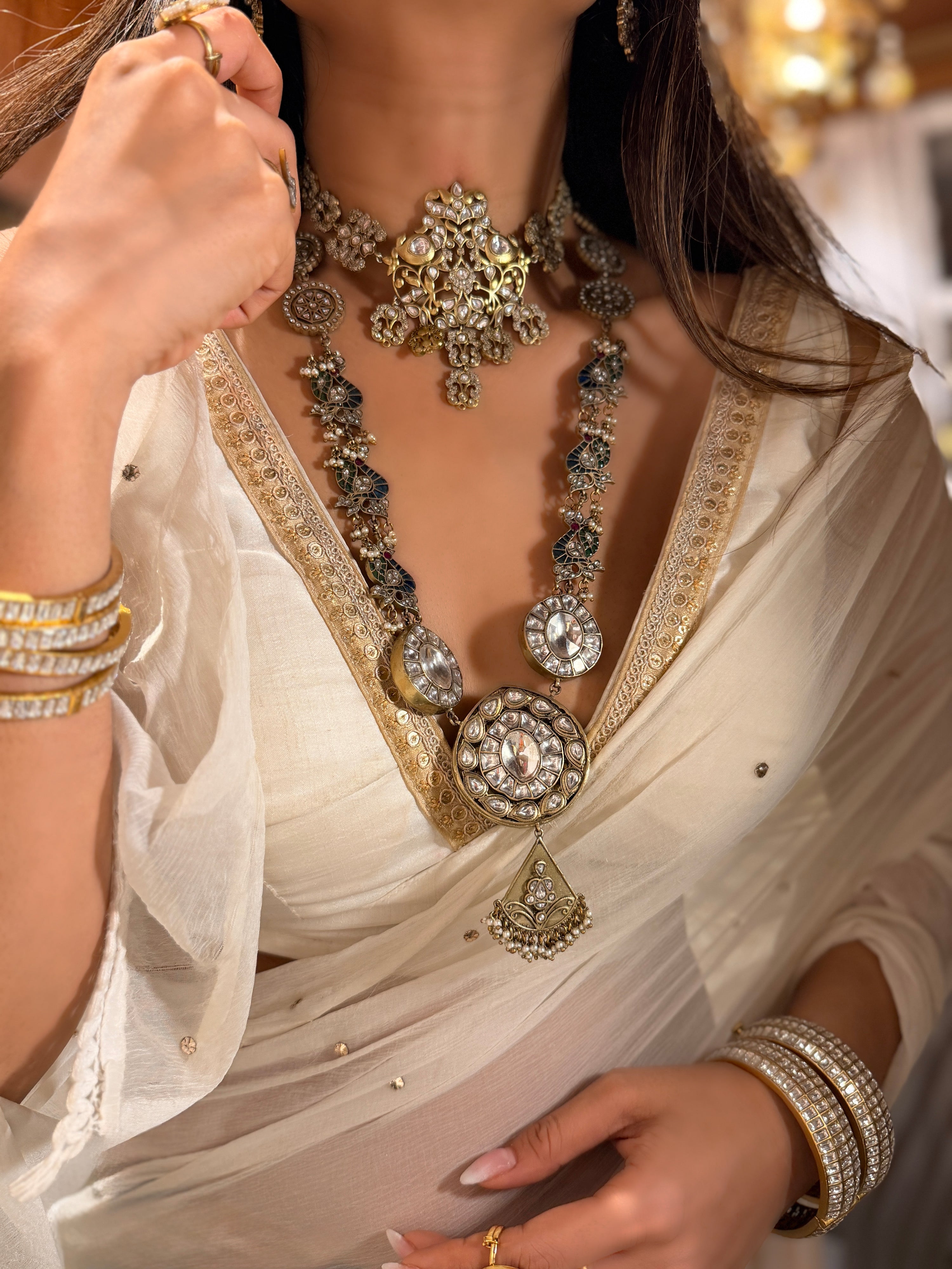 Tridha neck-piece-Mahira