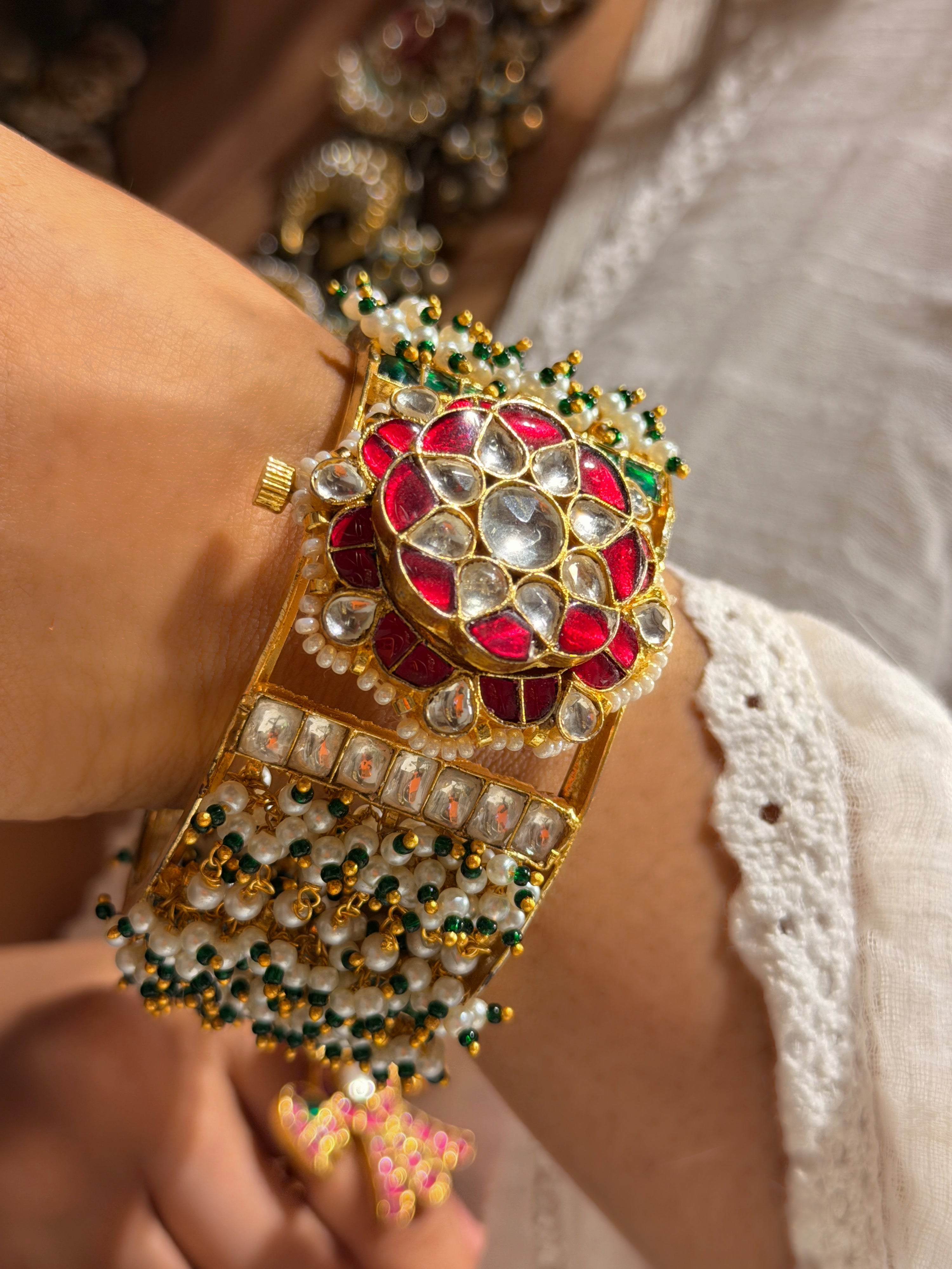 Gulmohar Phool Bangle