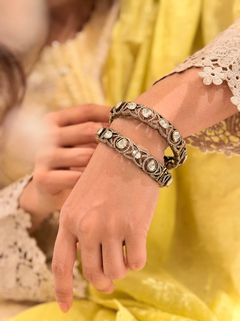 Ifraan Moissanite Bangle