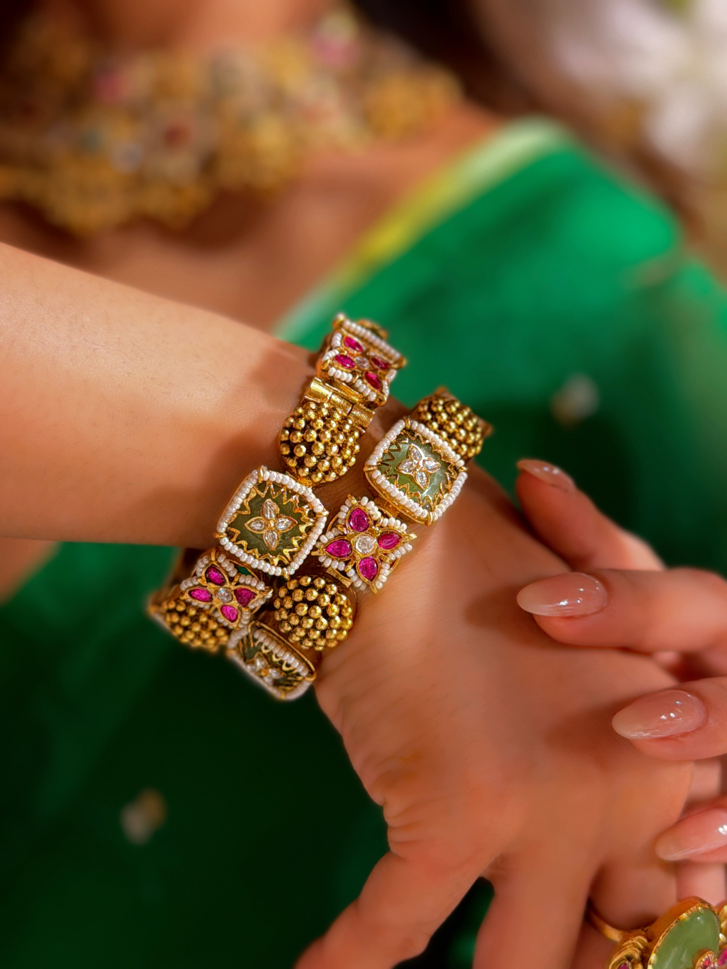 Sakshi Temple Bangle