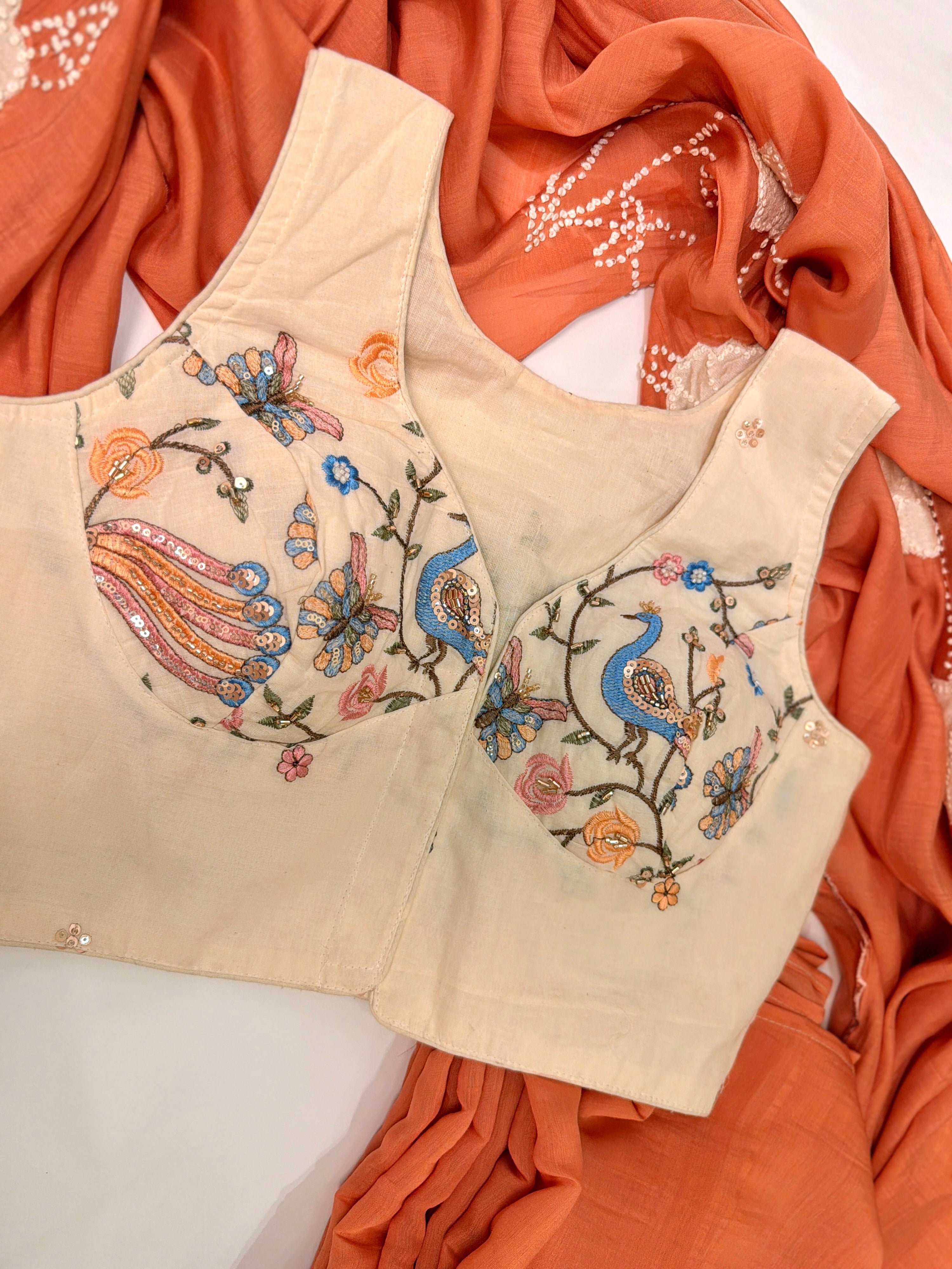 Peacock Enchantment Blouse