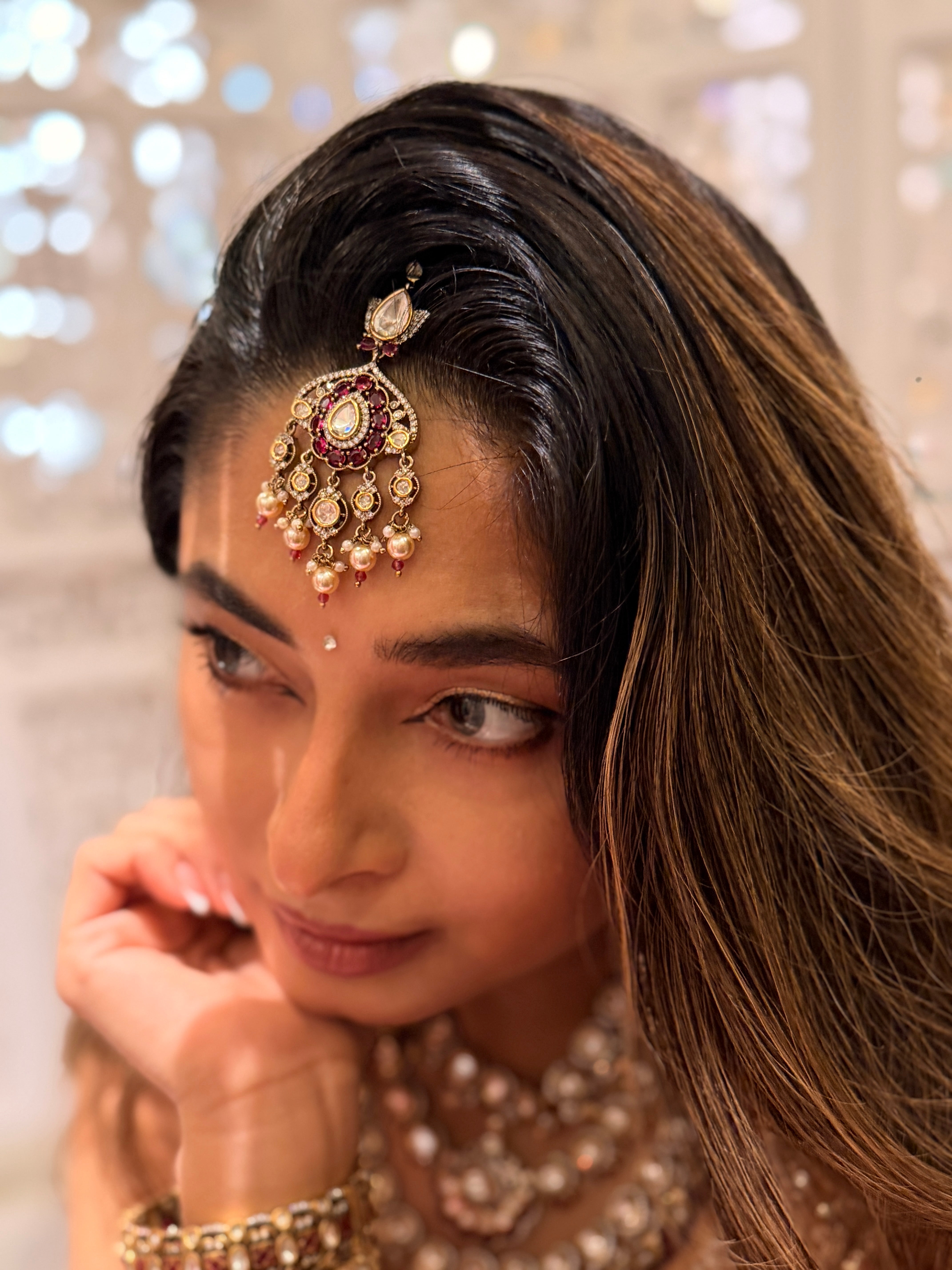 Mehrunnisa Ruby polki drop Tika
