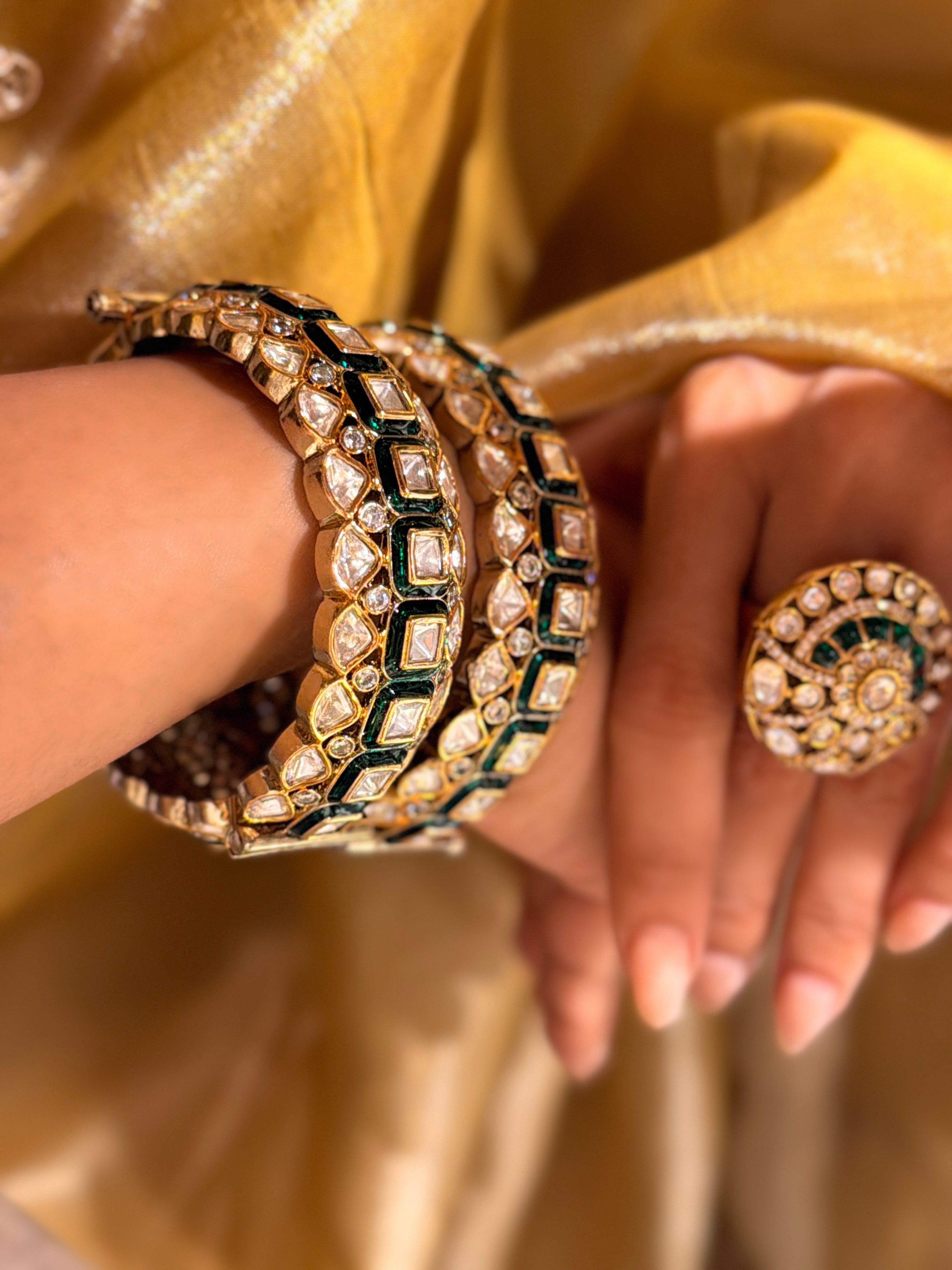 Mahi Green Bangle
