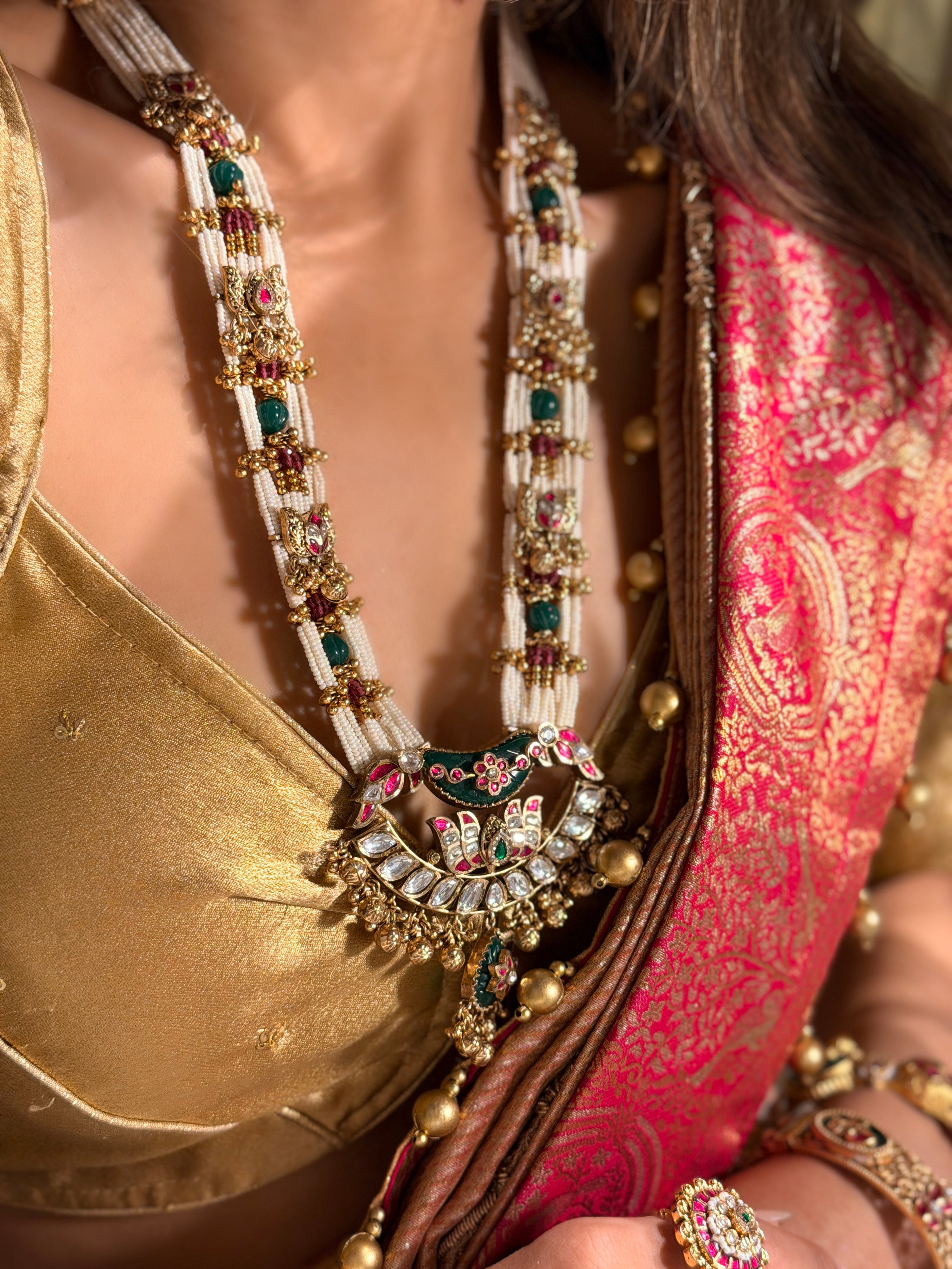 Madhubani Royale Rajwadi Necklace