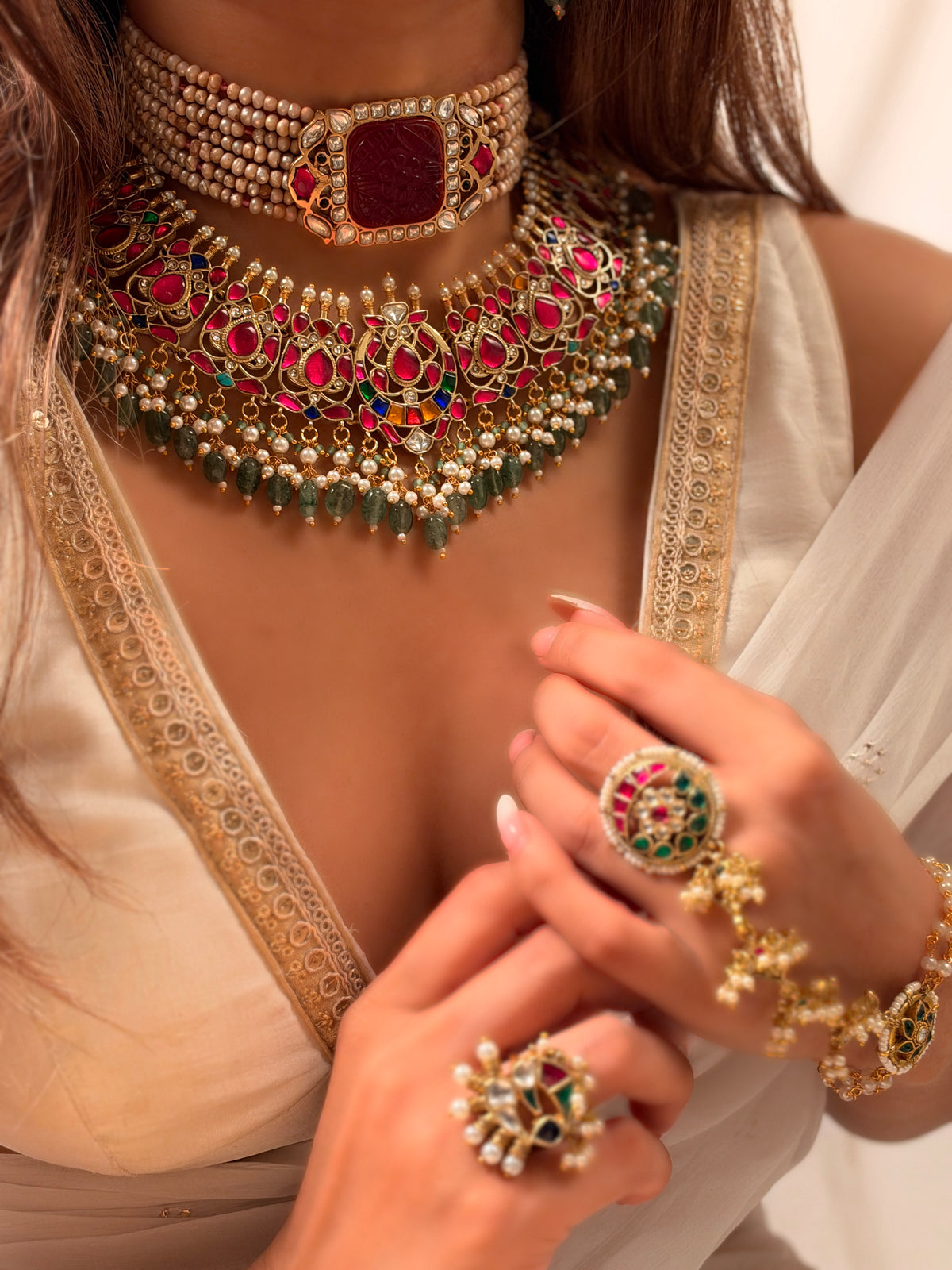 Parati jadau Necklace
