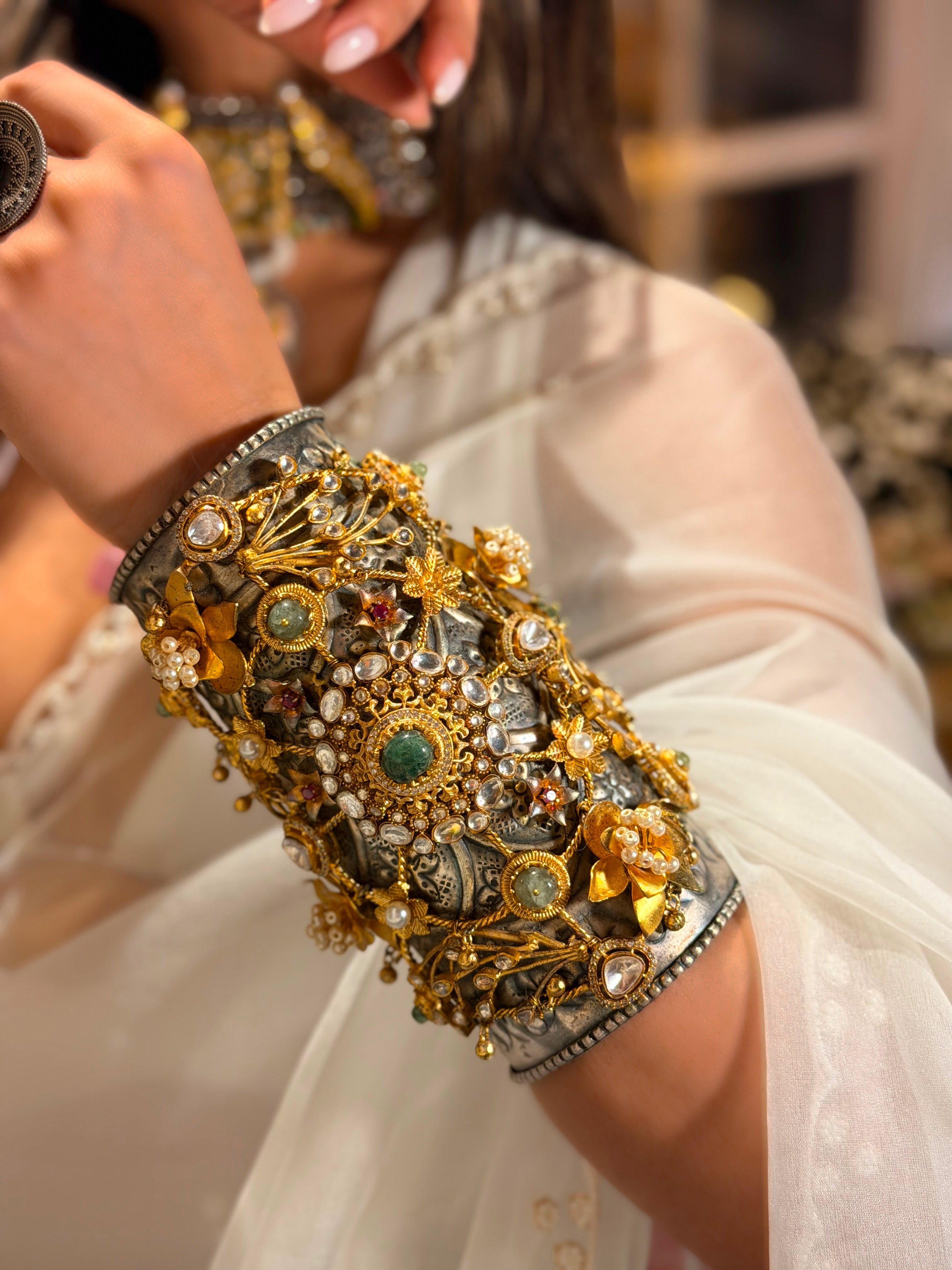 The Heritage Garden Cuff