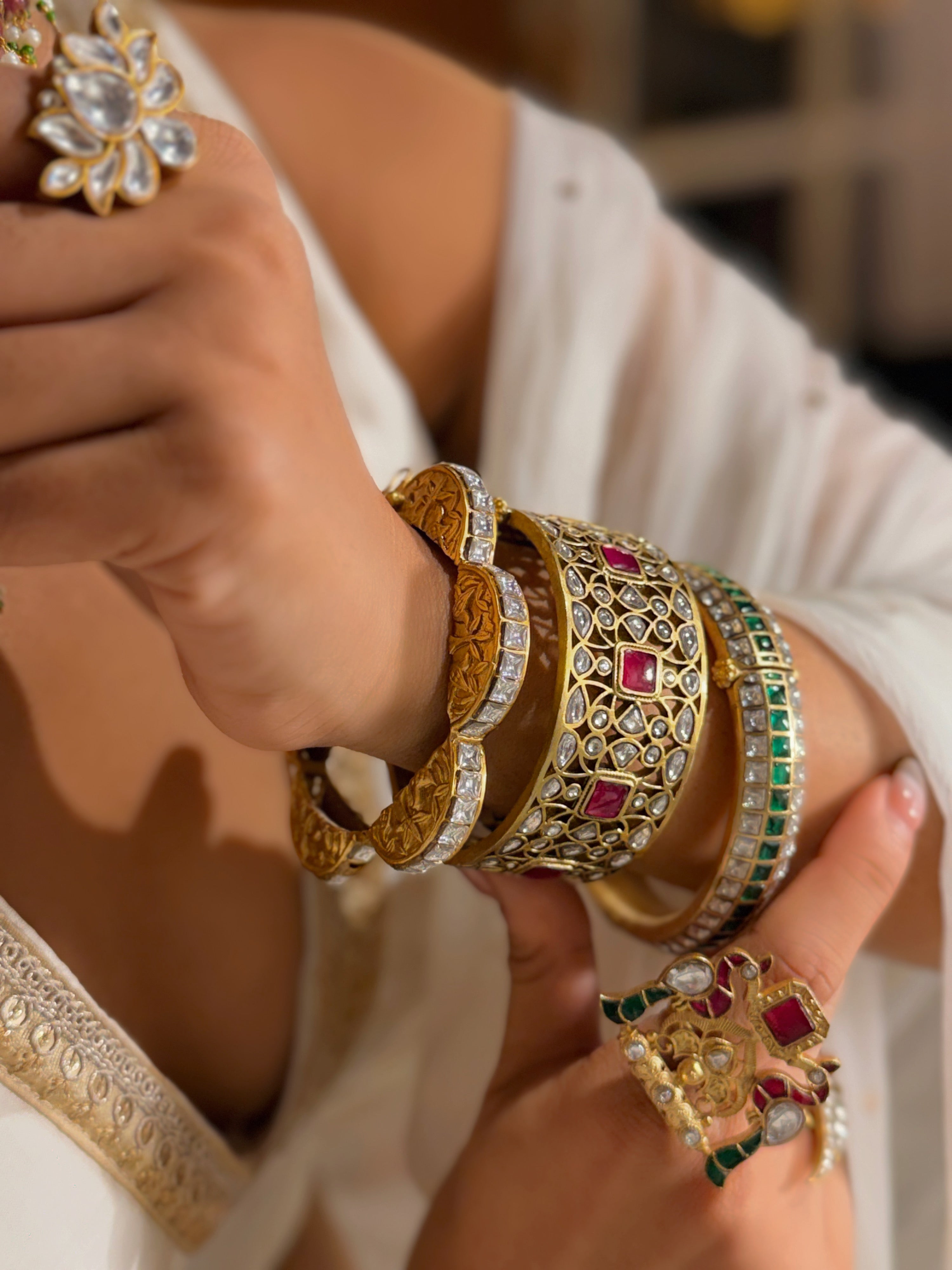 Angeela kundan choker