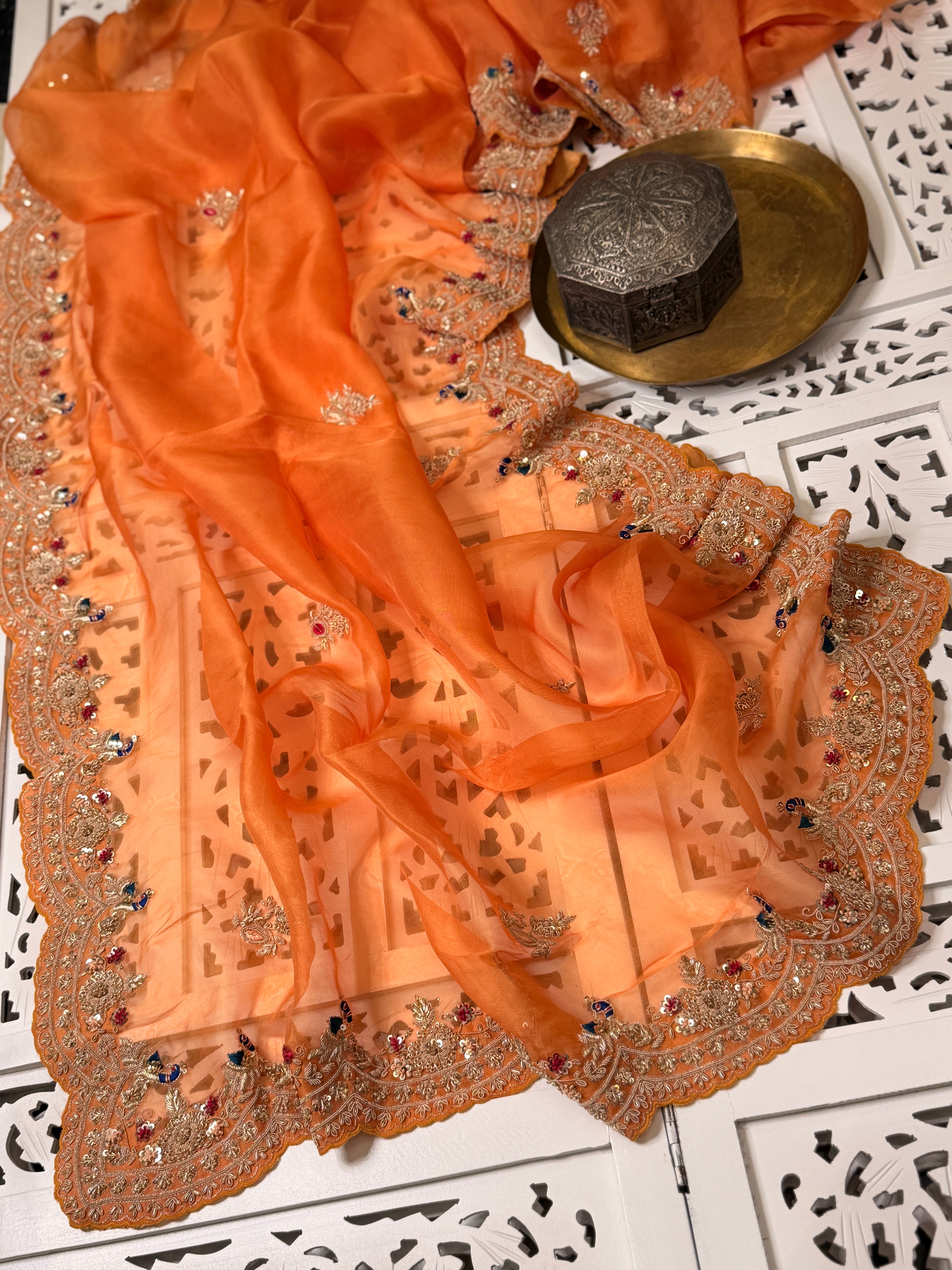 Mor Nihari Saree