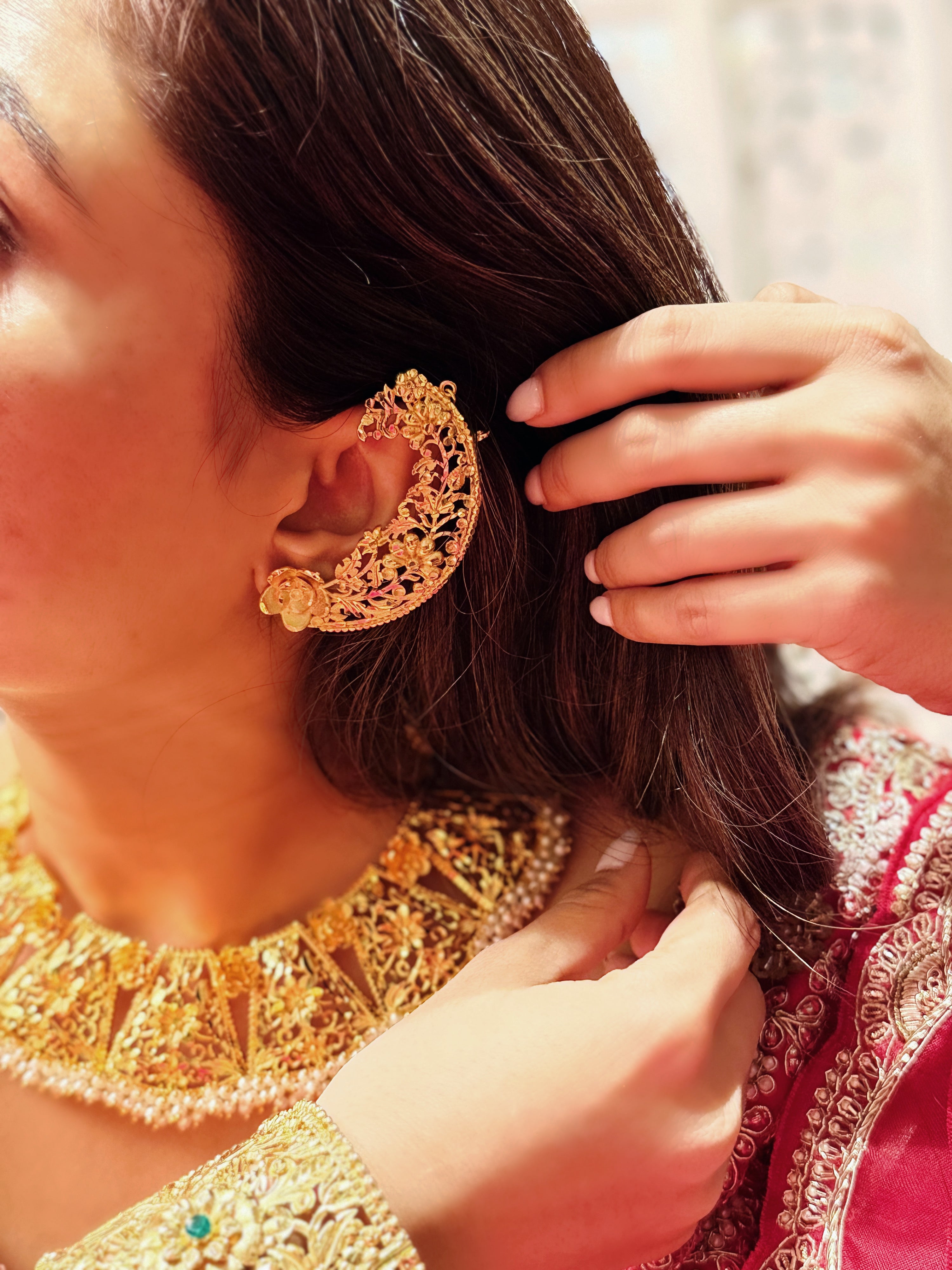 Titli garden Ear cuff - Royal Bangle
