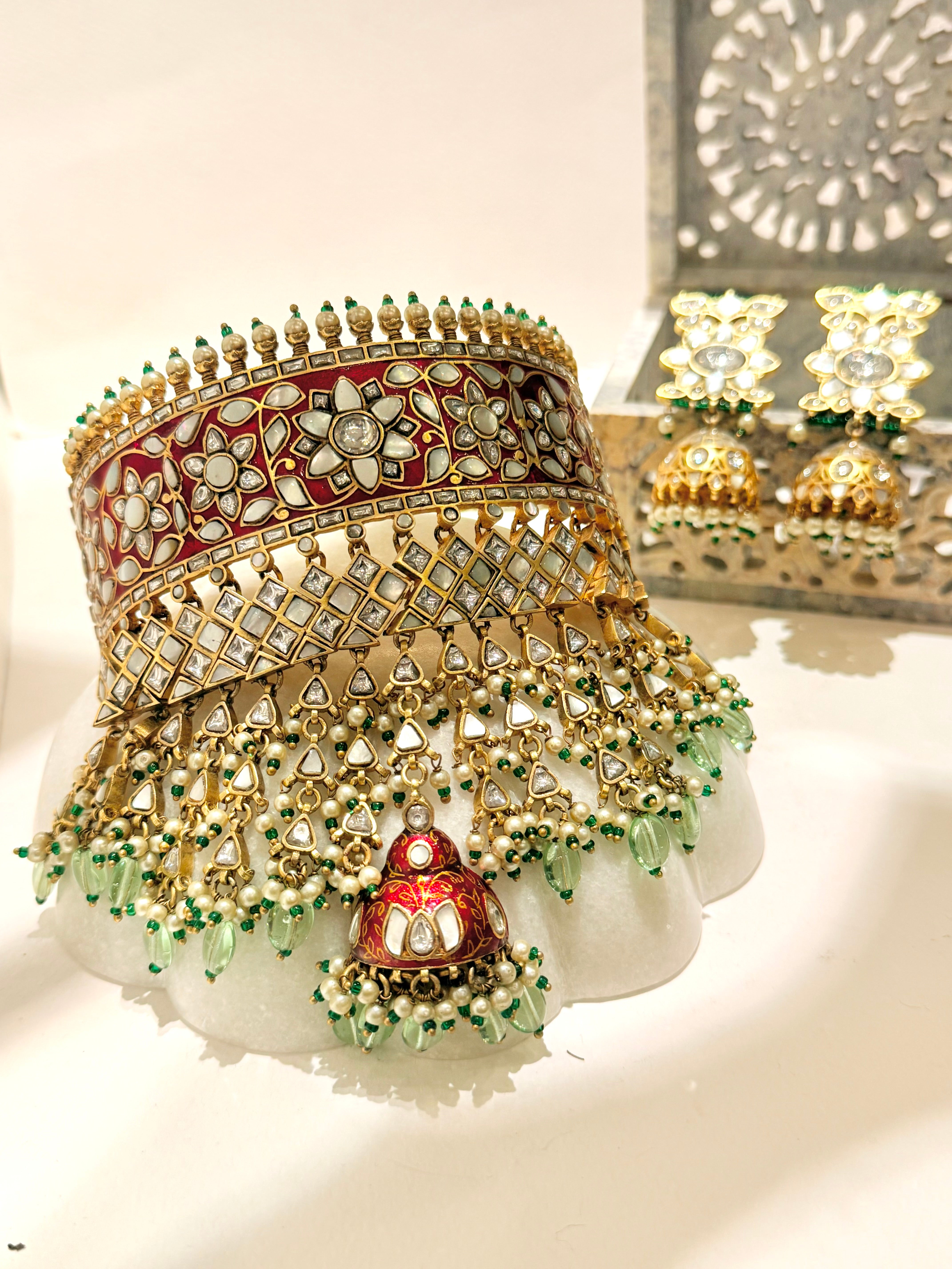 Kundan Panna Darbaar Choker