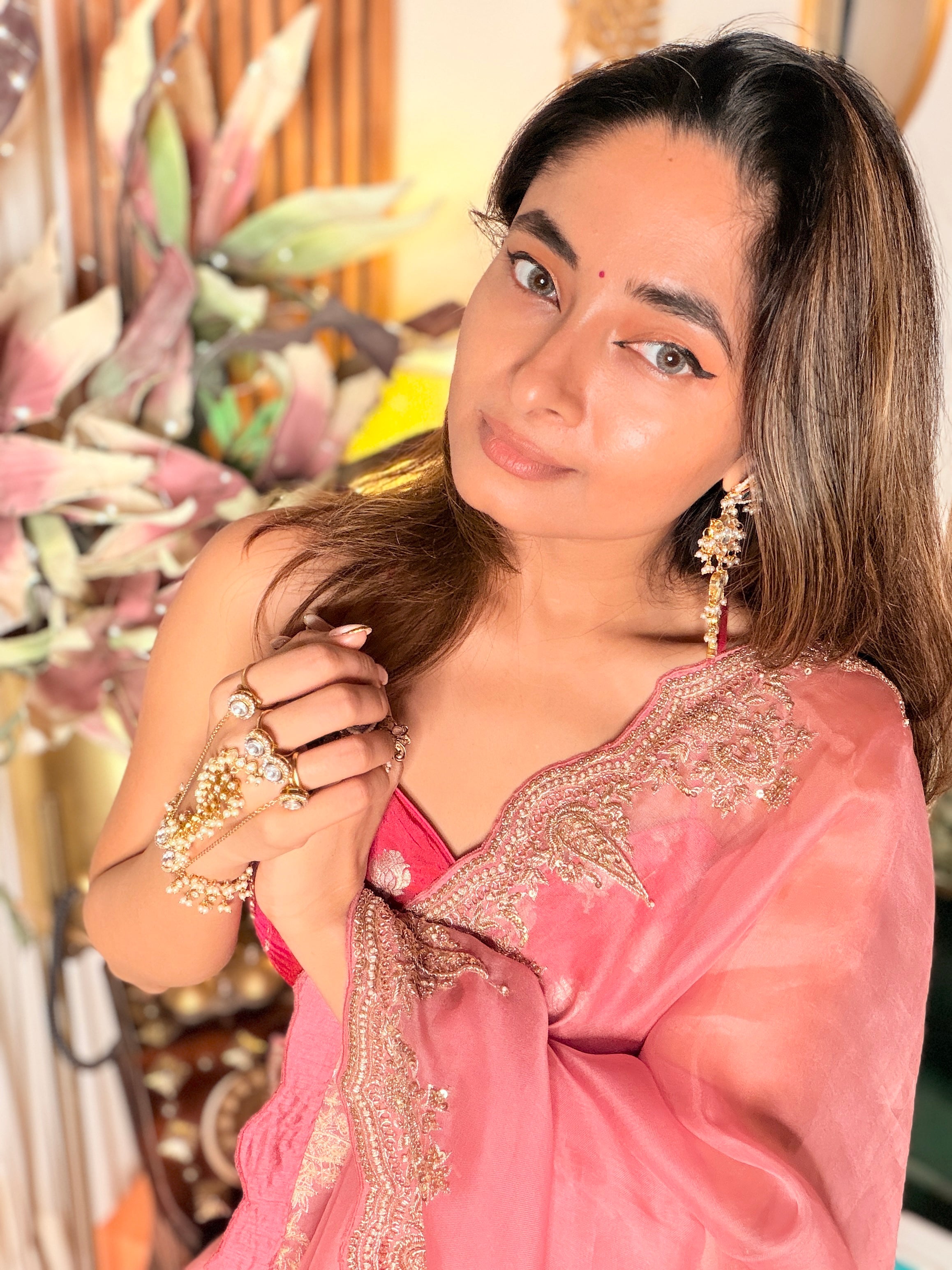 Ramani pure organza Saree