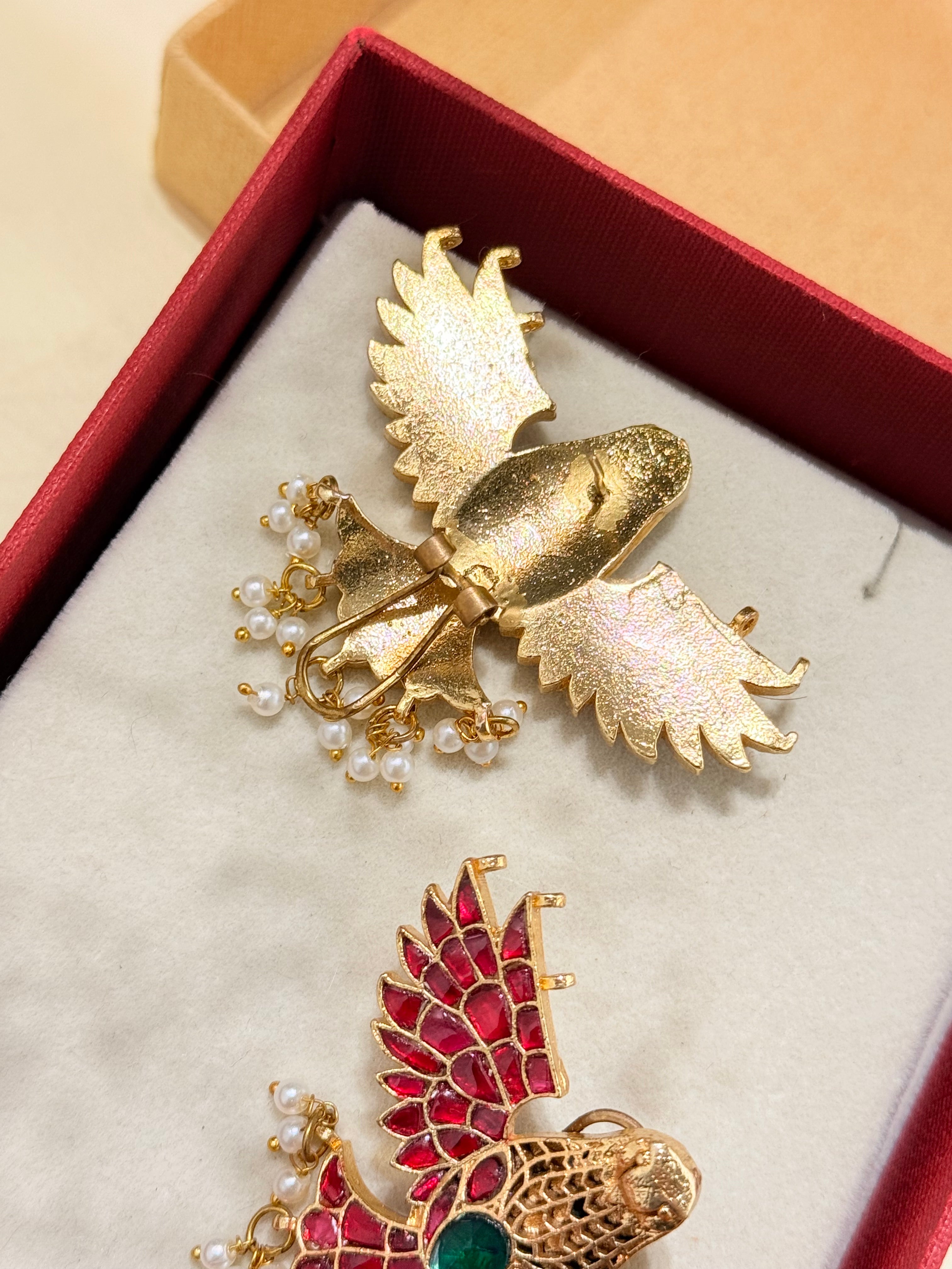 Majestic Wing Hoops-Mahira