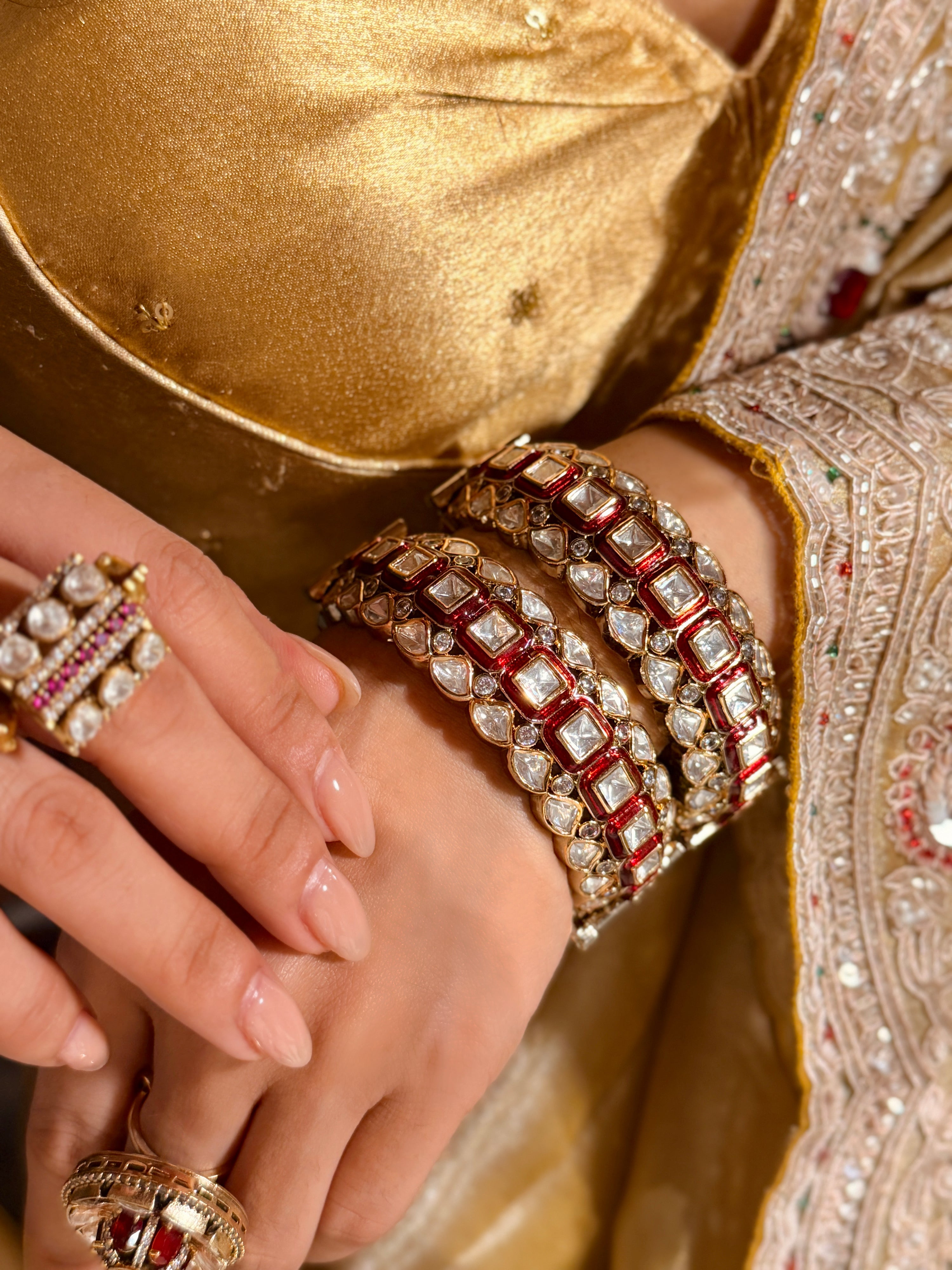 Mahi Ruby Bangle