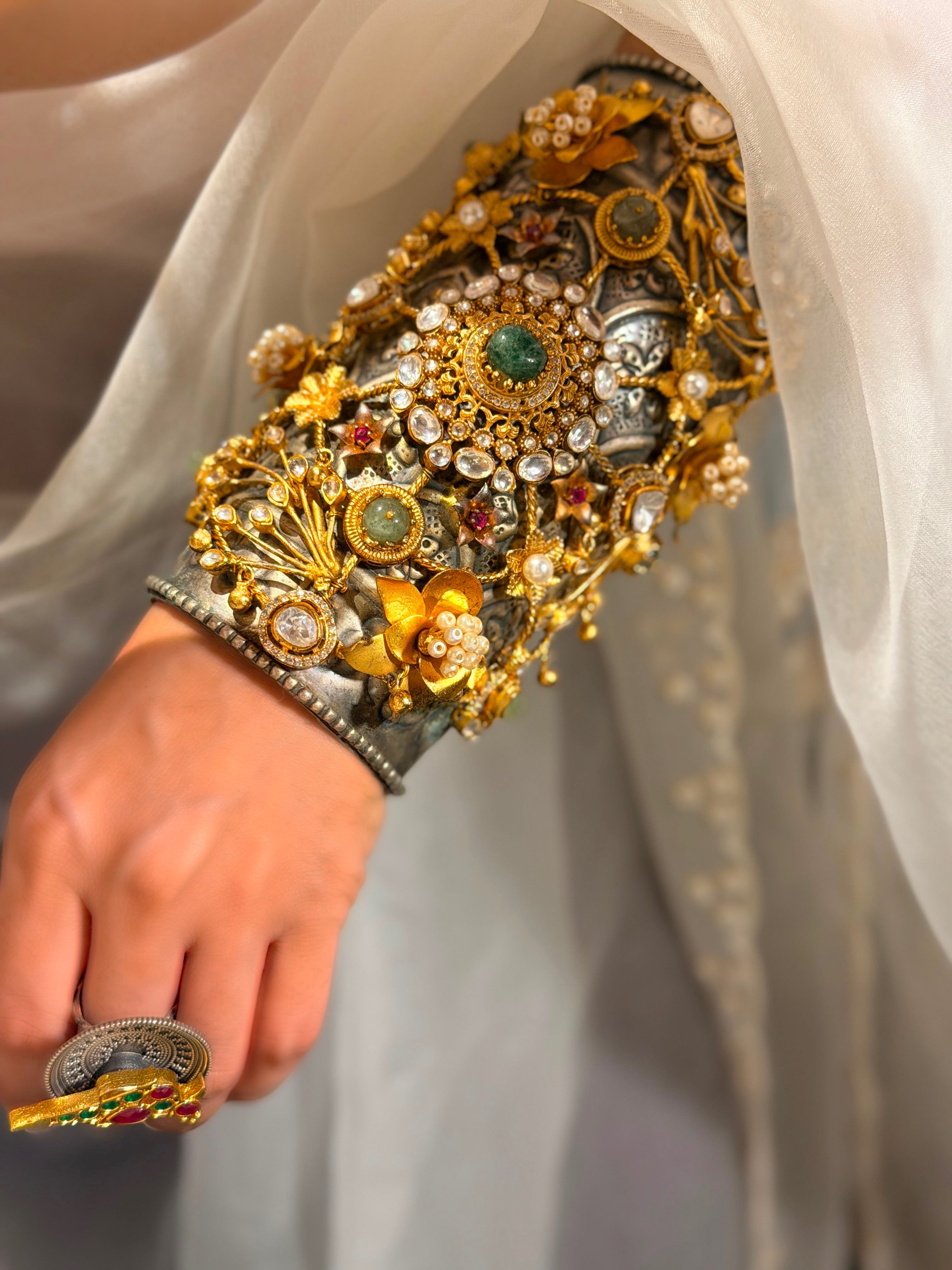 The Heritage Garden Cuff