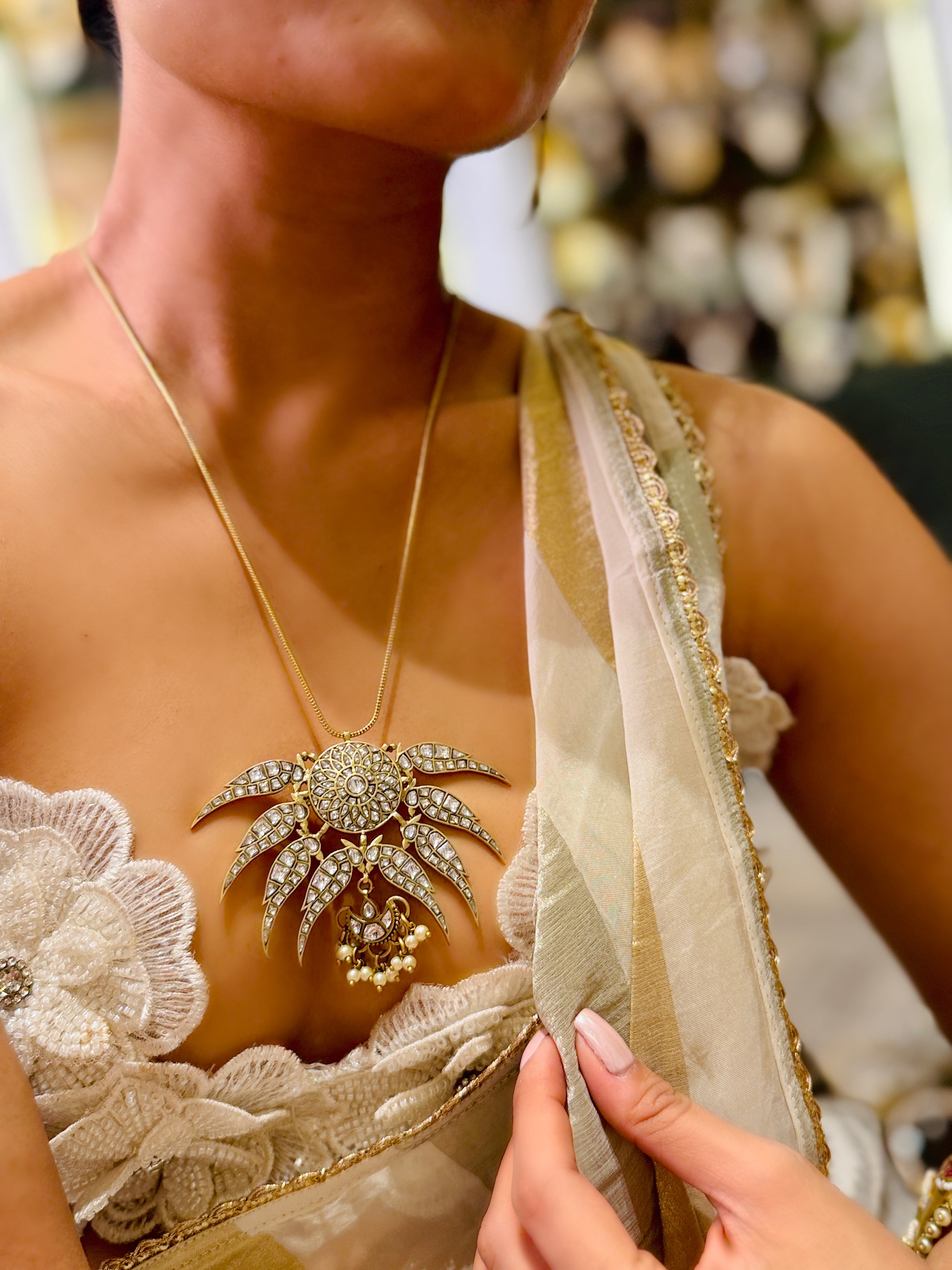 Madagascar chain pendent - Mahira